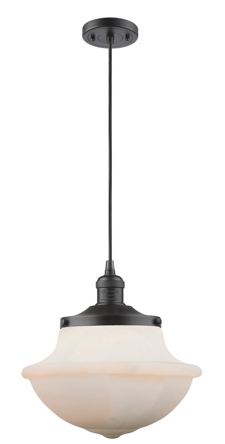 LED Mini Pendant by Innovations - Franklin Restoration Collection, Oil Rubbed Bronze Finish - 201C-OB-G541-LED