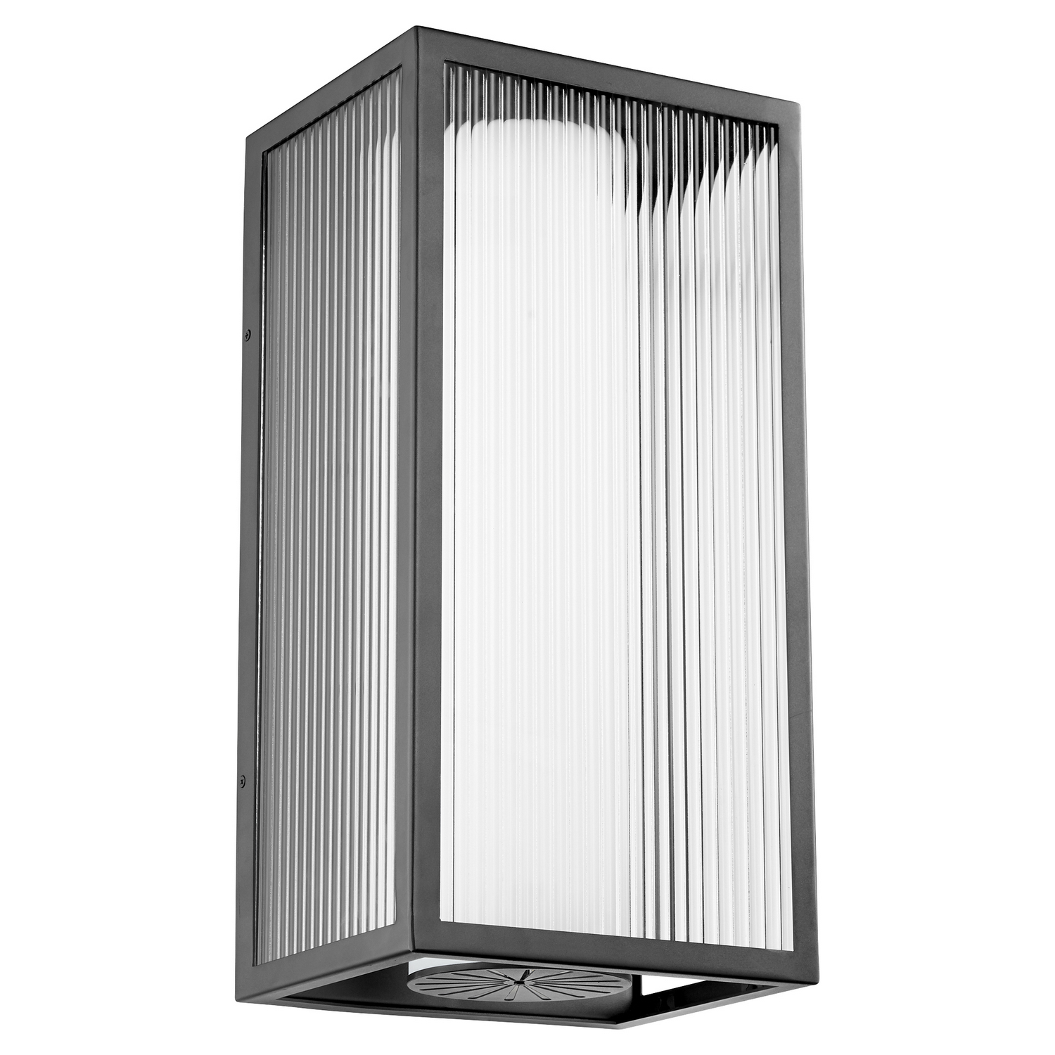 Textured Black LED Wall Mount from the Maestro Collection