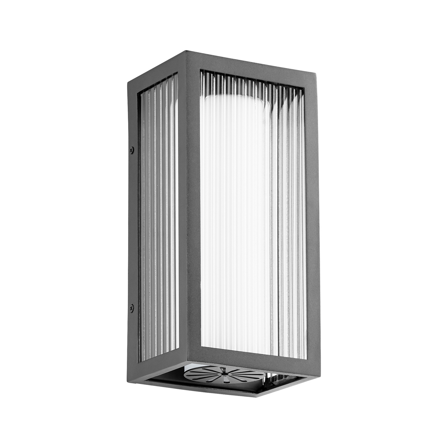 Textured Black LED Wall Mount from the Maestro Collection
