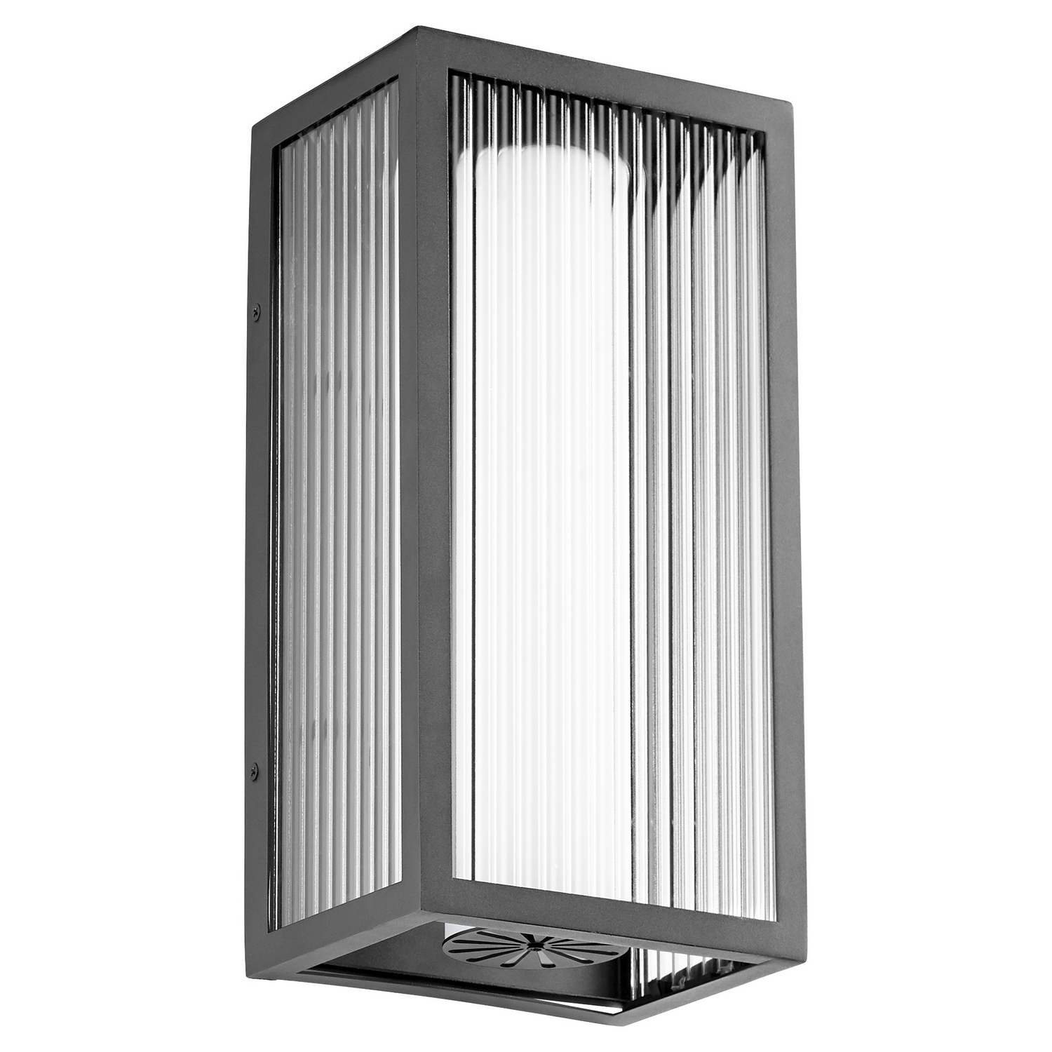 Textured Black LED Wall Mount from the Maestro Collection