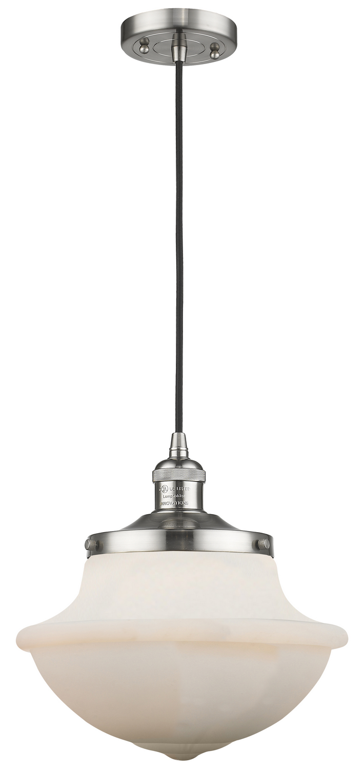 One Light Mini Pendant by Innovations - Franklin Restoration Collection, Brushed Satin Nickel Finish - 201C-SN-G541