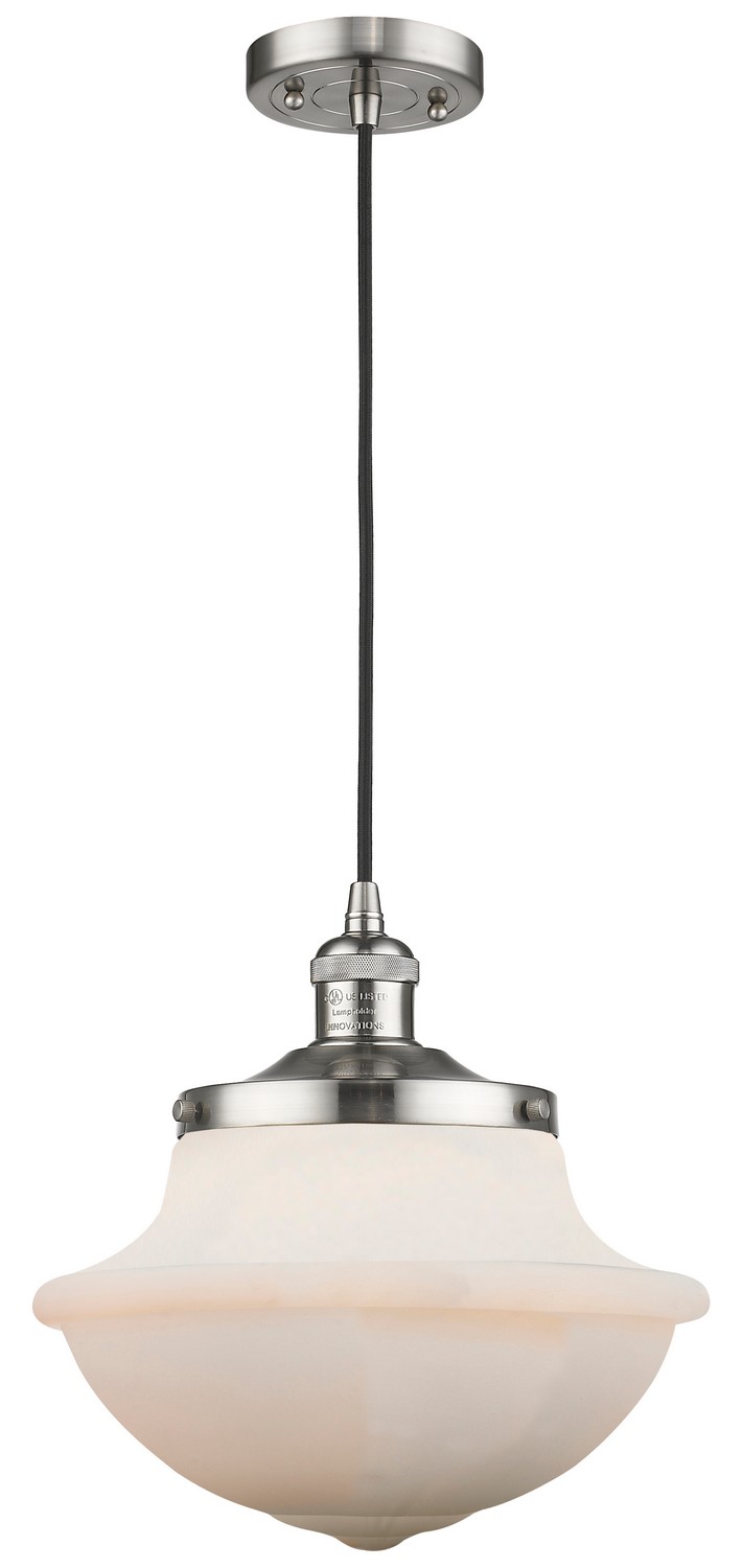 LED Mini Pendant by Innovations - Franklin Restoration Collection, Brushed Satin Nickel Finish - 201C-SN-G541-LED