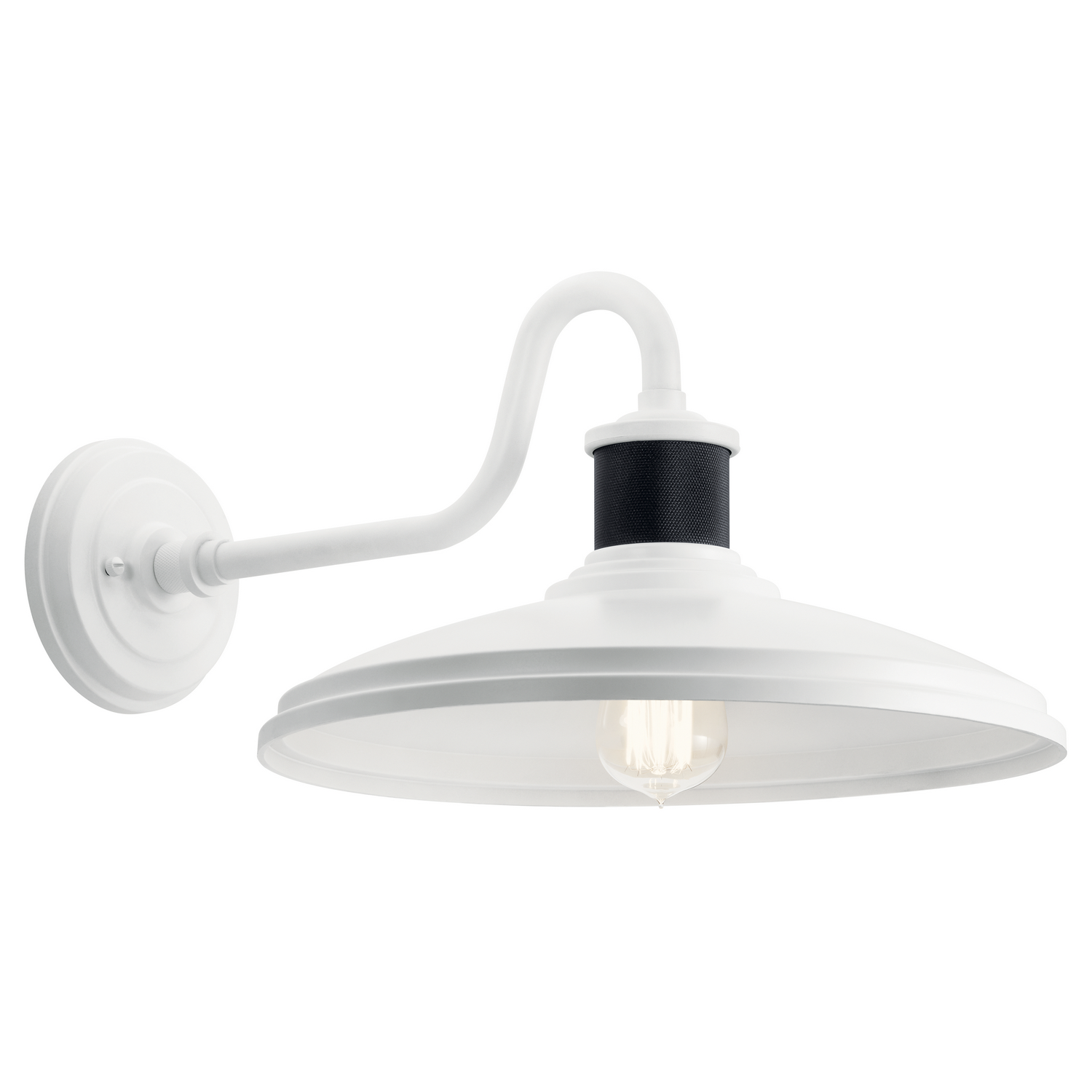 Allenbury 9" Outdoor Light in White