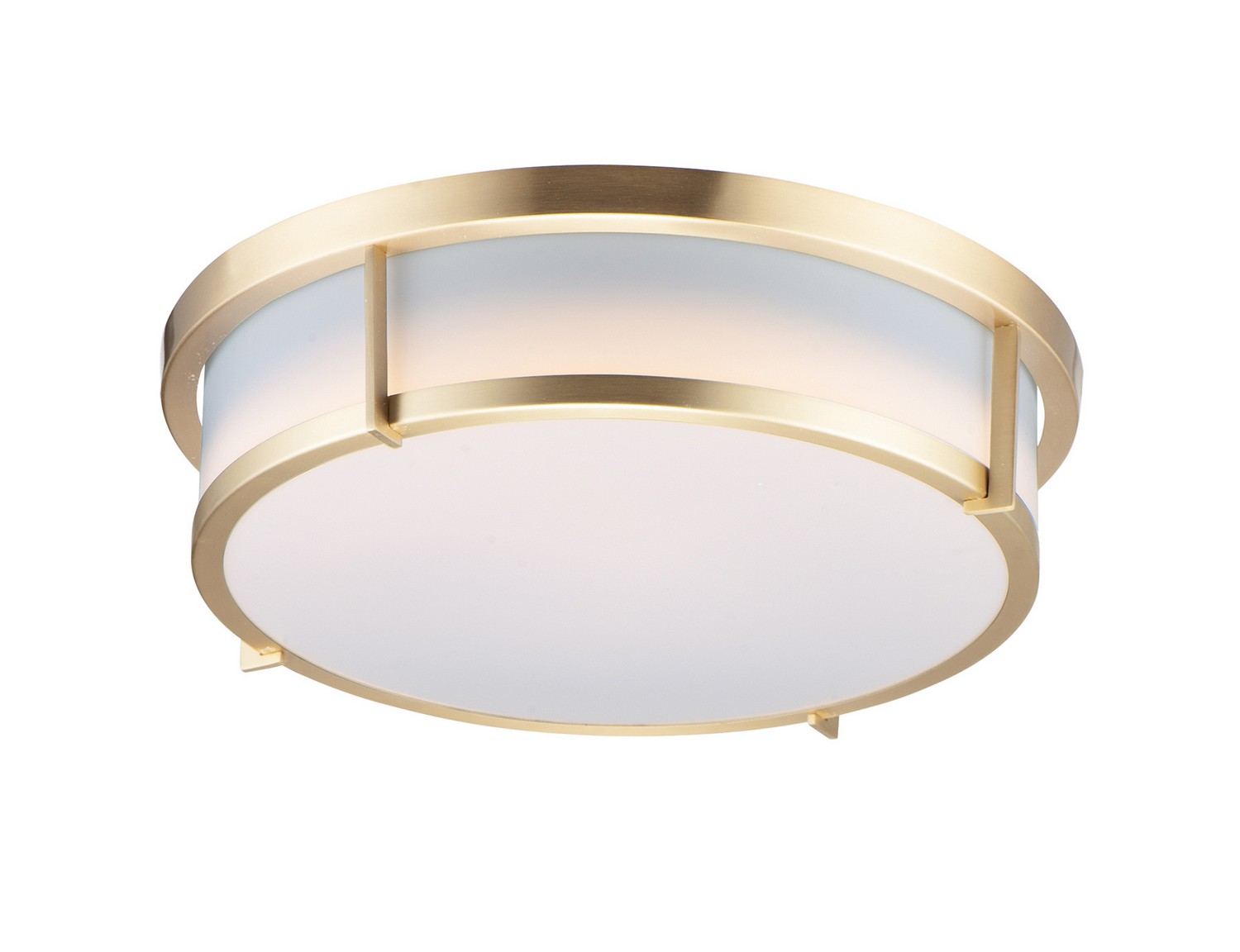 Maxim Rogue LED LED Flush Mount in Satin Brass - 10274WTSBR