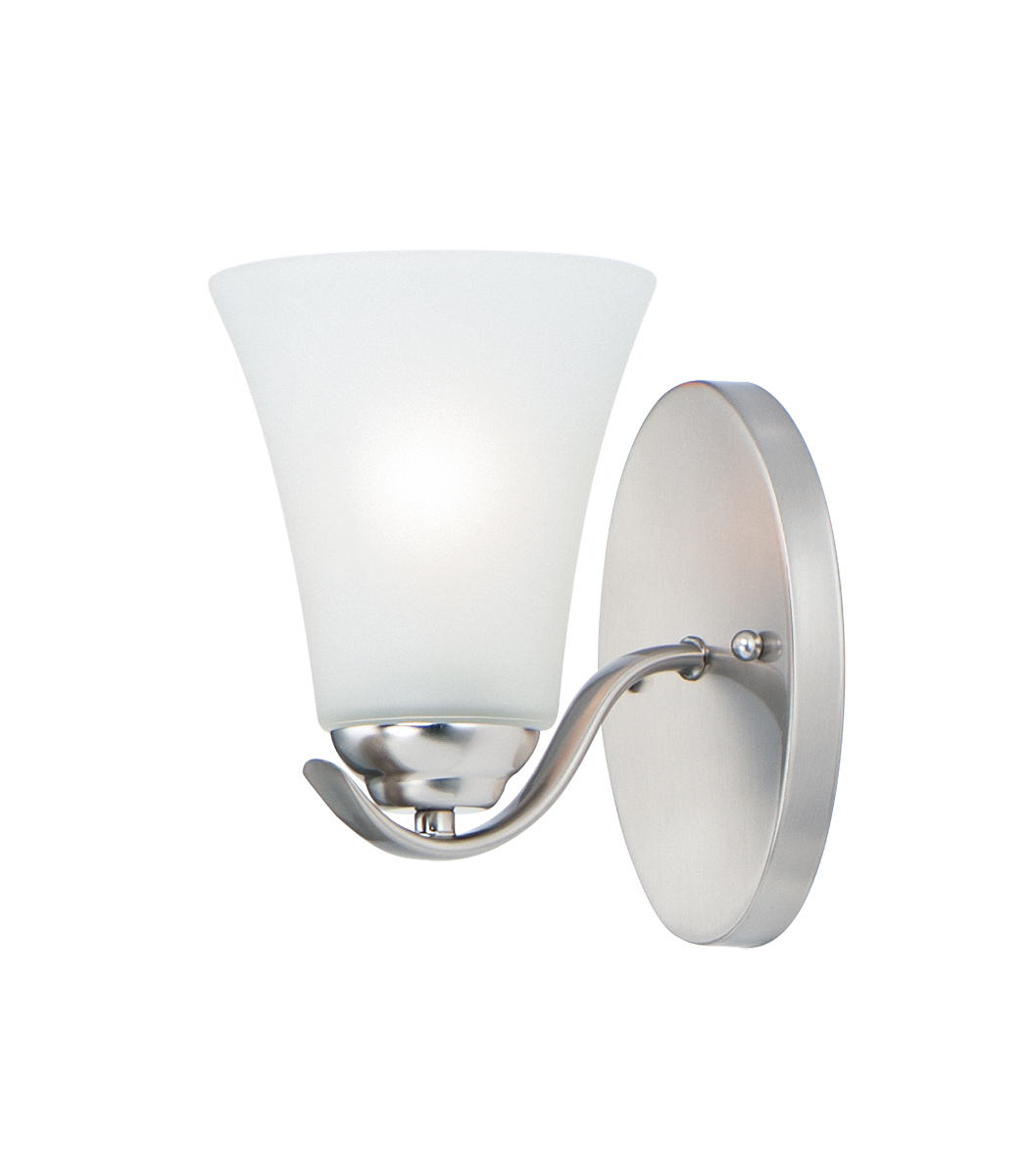Maxim Vital One Light Bath Vanity in Satin Nickel - 12081FTSN