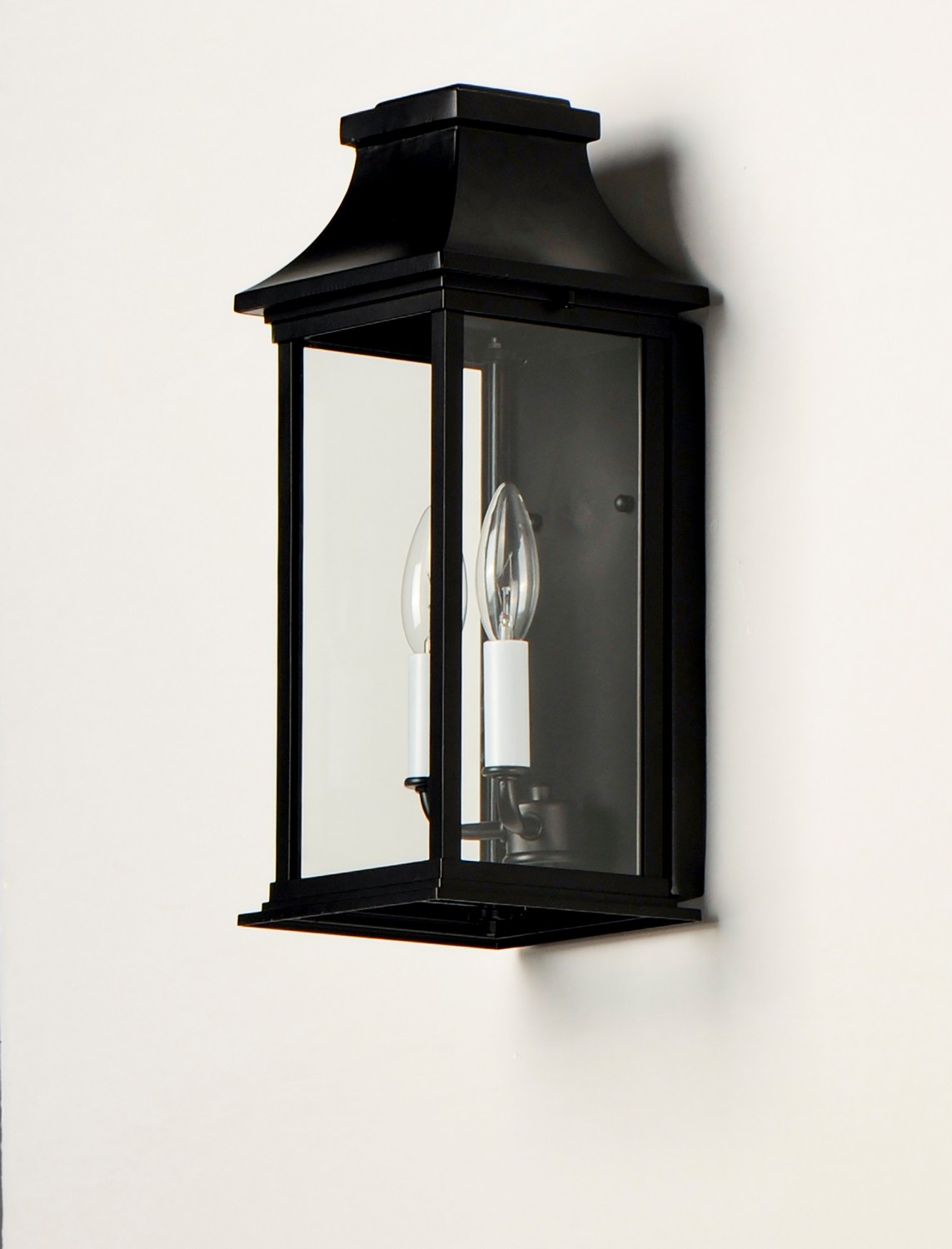 Two Light Outdoor Wall Lantern