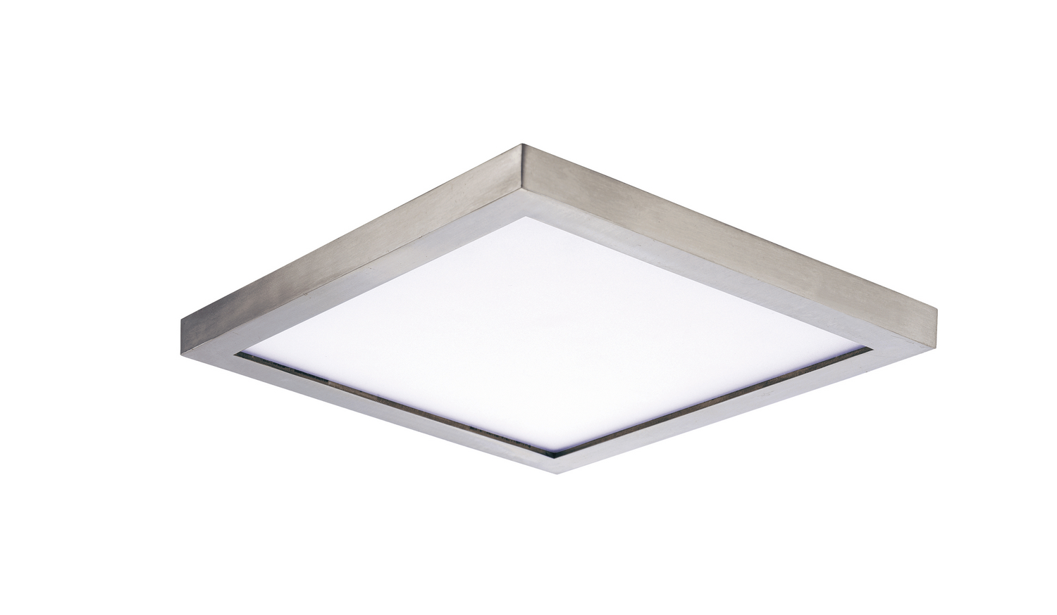 Maxim Chip LED Flush Mount in Satin Nickel - 57695WTSN