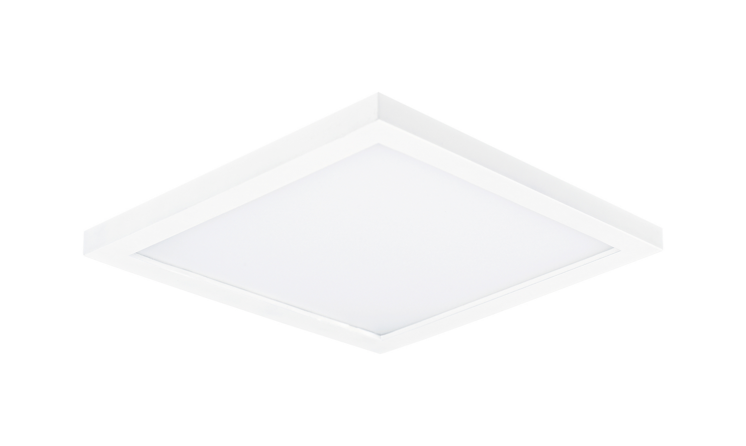 Maxim Chip LED Flush Mount in White - 57697WTWT
