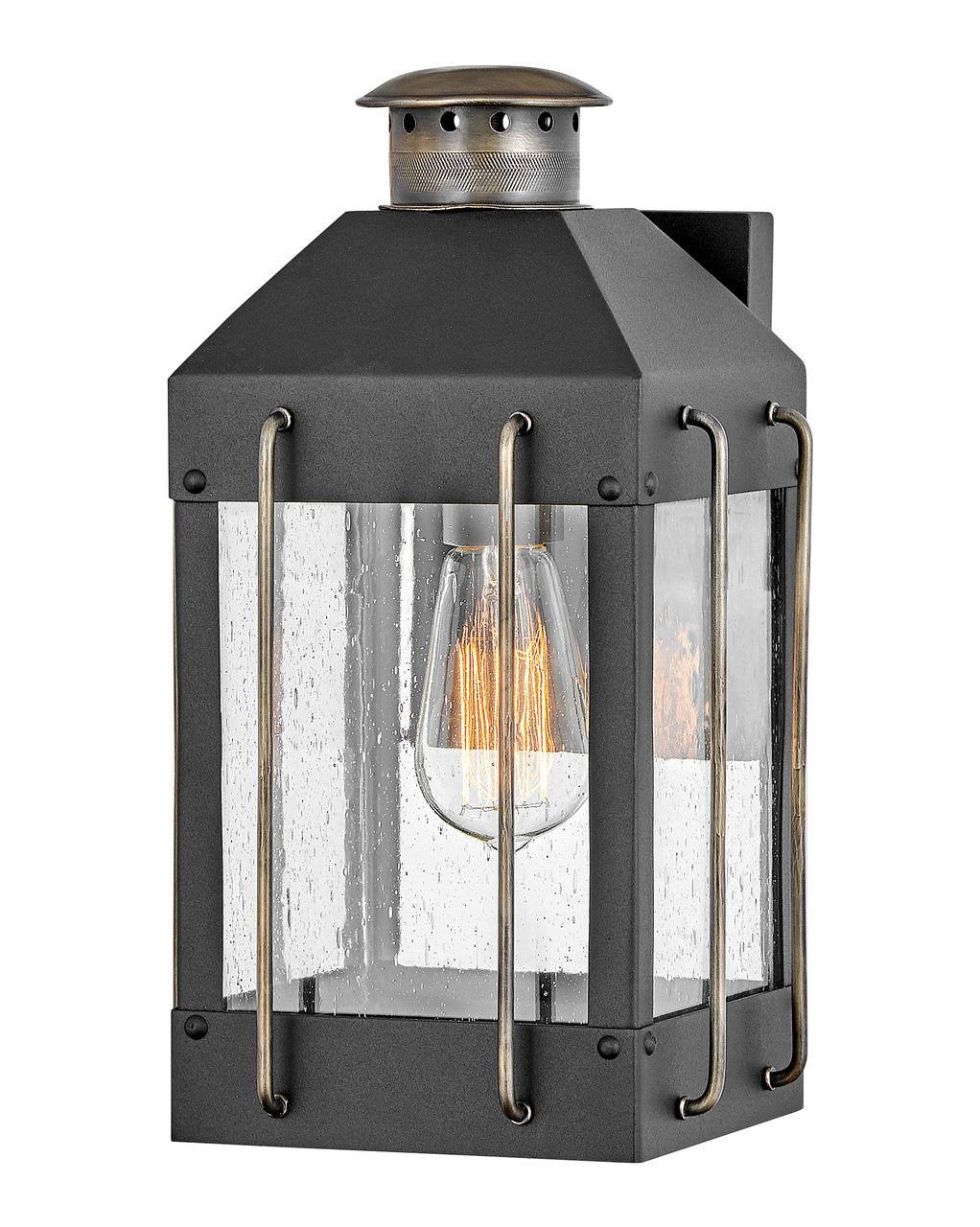 Hinkley Fitzgerald LED Outdoor Lantern in Textured Black - 2730TK
