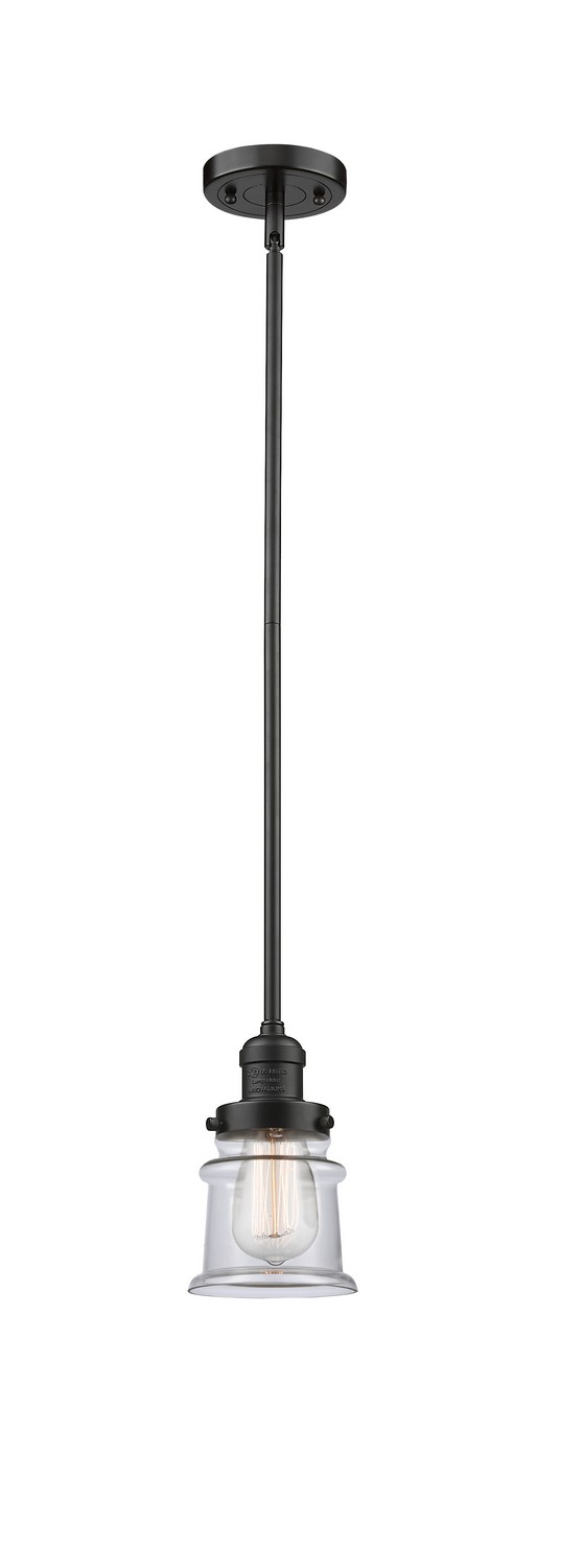 LED Mini Pendant by Innovations - Franklin Restoration Collection, Polished Nickel Finish - 201S-PN-G181-LED