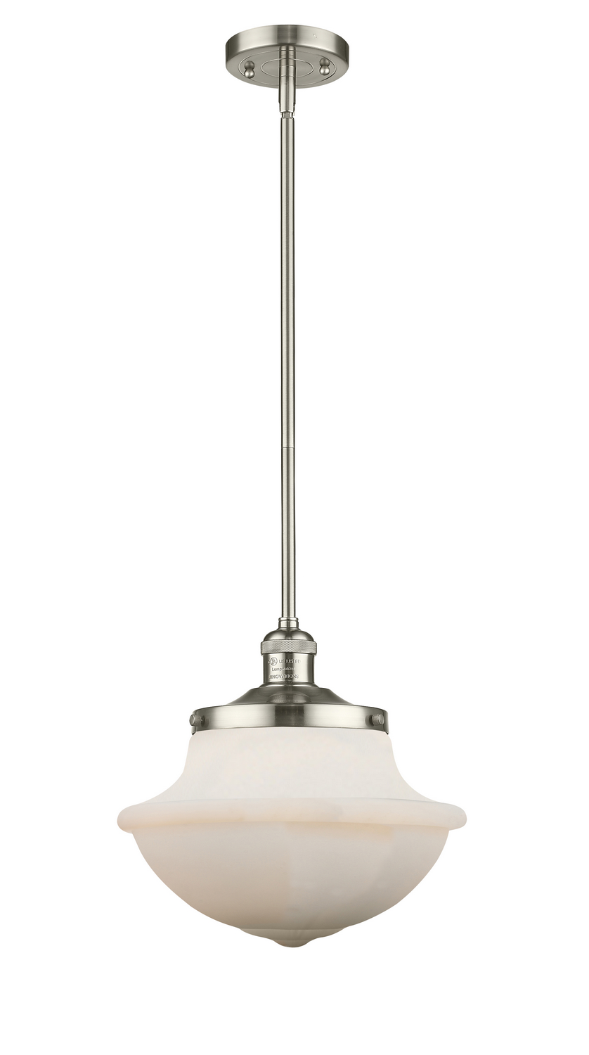 One Light Mini Pendant by Innovations - Franklin Restoration Collection, Polished Nickel Finish - 201S-PN-G541
