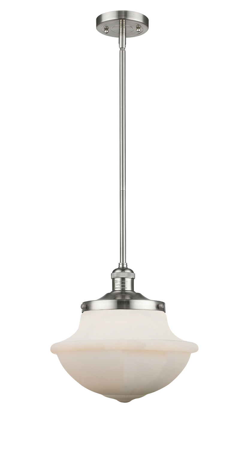 One Light Mini Pendant by Innovations - Franklin Restoration Collection, Brushed Satin Nickel Finish - 201S-SN-G541