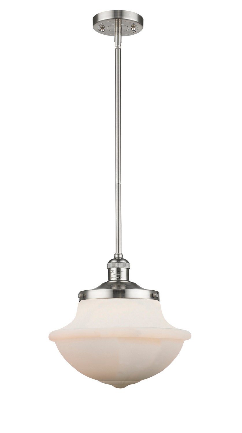 LED Mini Pendant by Innovations - Franklin Restoration Collection, Brushed Satin Nickel Finish - 201S-SN-G541-LED