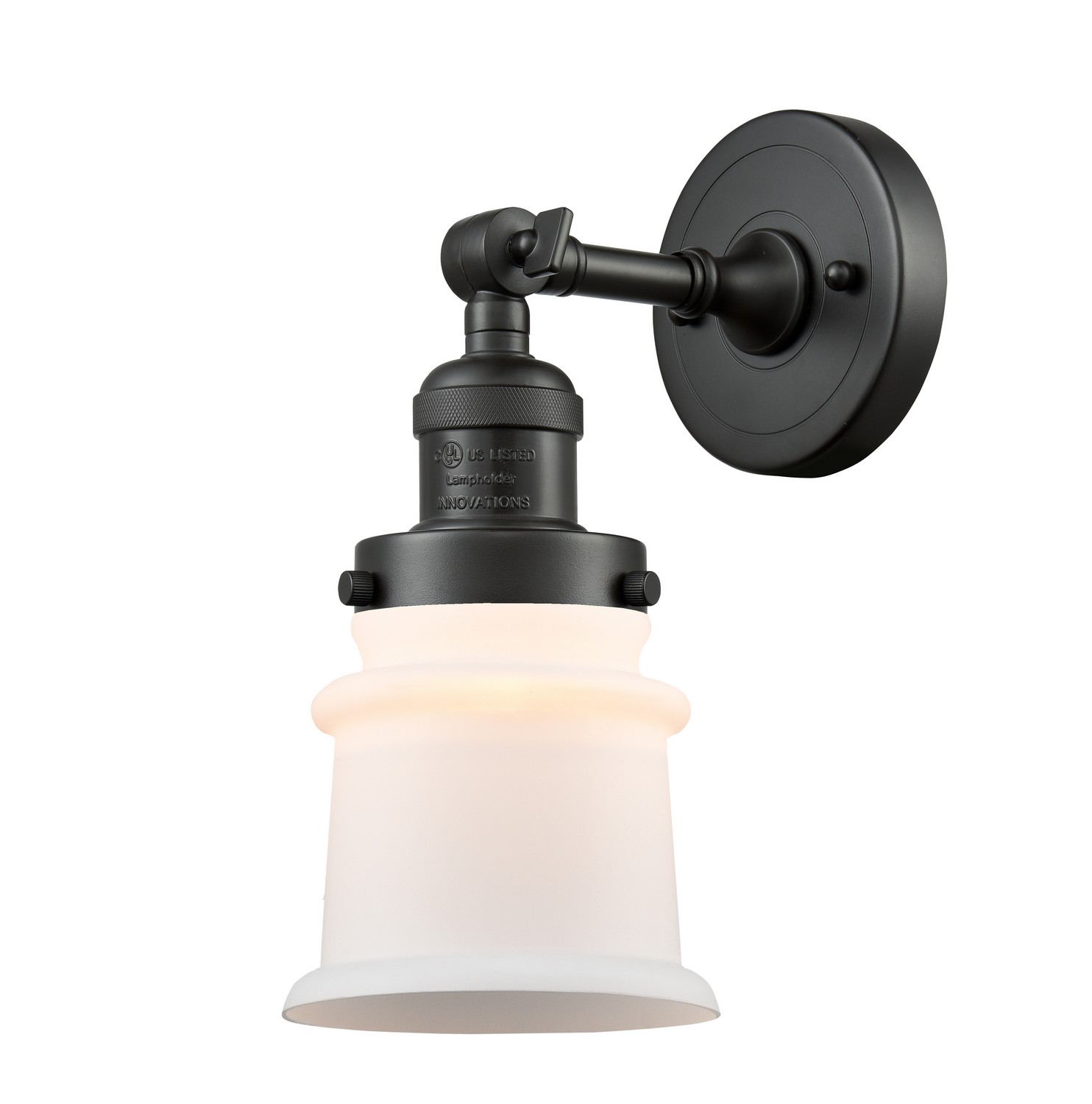 LED Wall Sconce by Innovations - Franklin Restoration Collection, Oil Rubbed Bronze Finish - 203-OB-G181S-LED