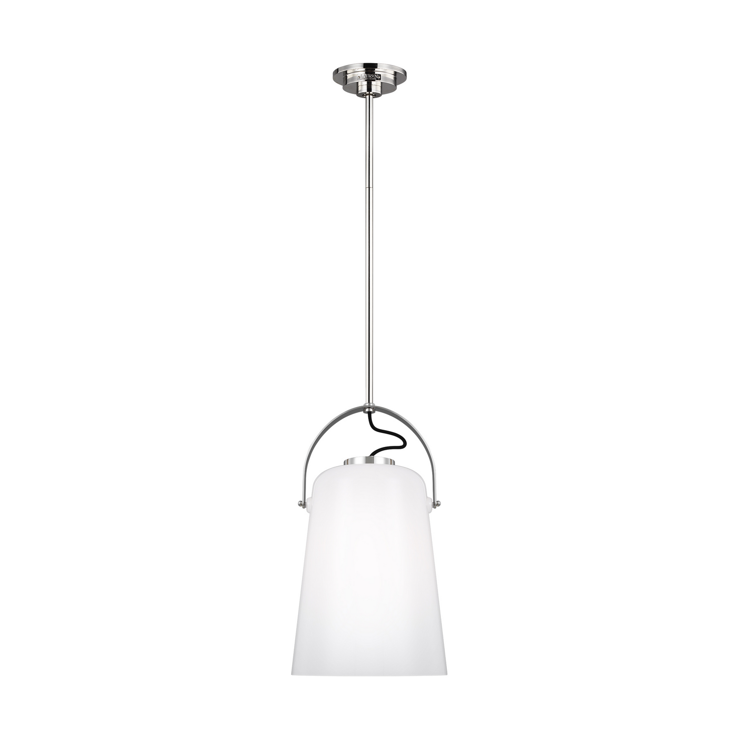 Visual Comfort Studio Hazel One Light Pendant in Polished Nickel - LP1001PN