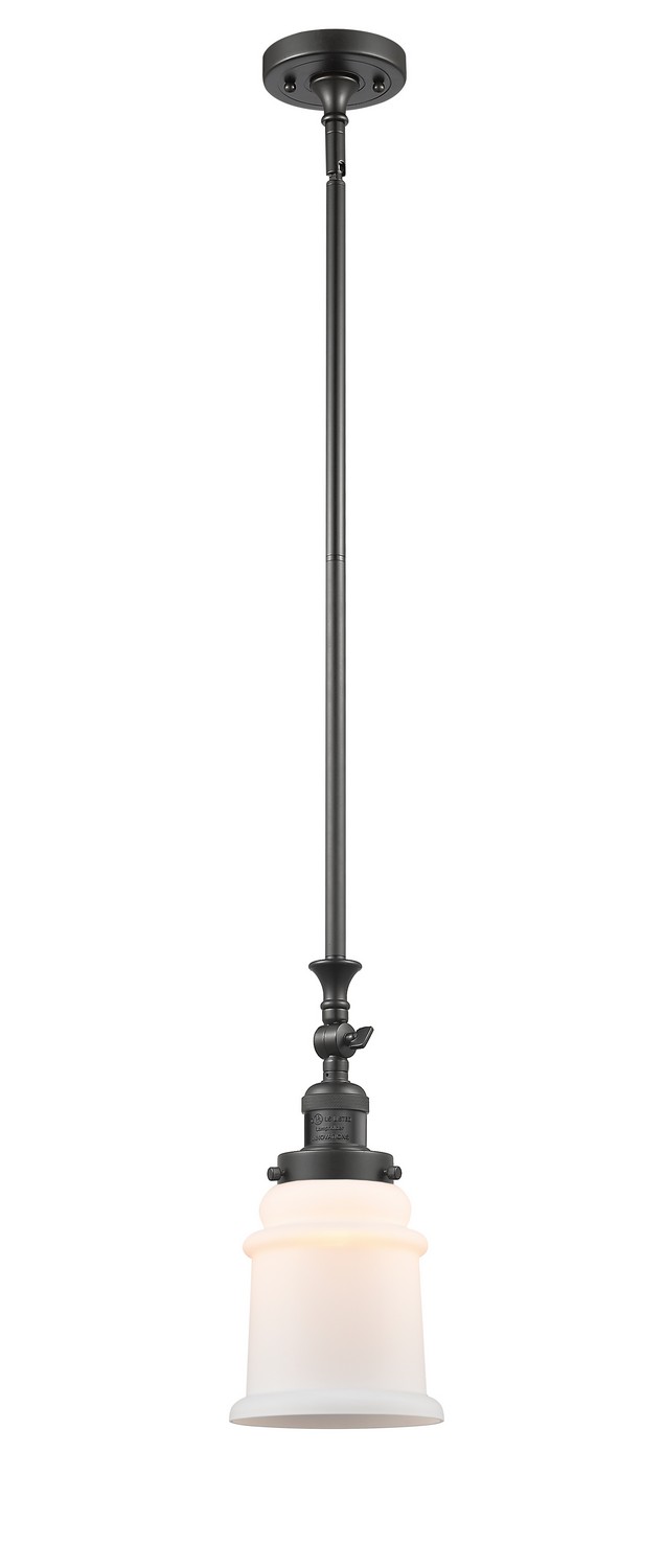 LED Mini Pendant by Innovations - Franklin Restoration Collection, Oil Rubbed Bronze Finish - 206-OB-G181-LED
