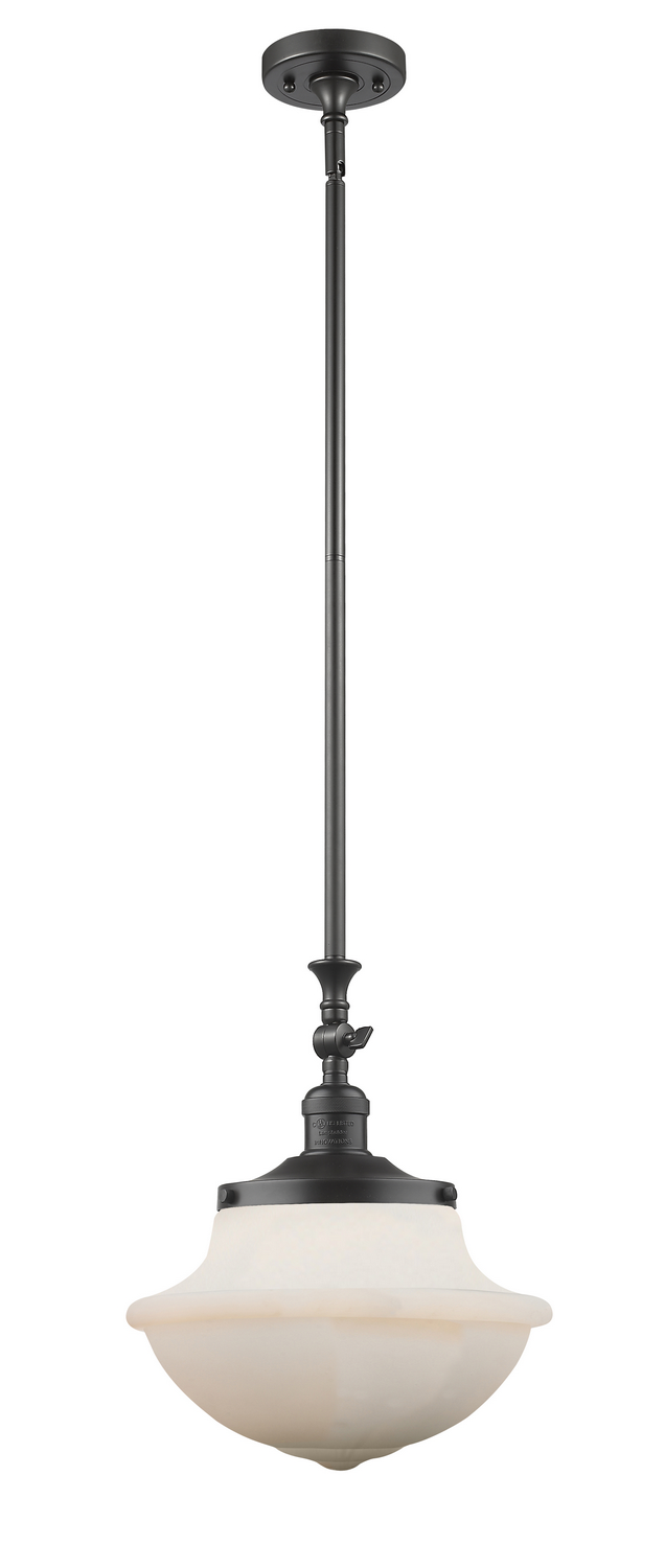 One Light Mini Pendant by Innovations - Franklin Restoration Collection, Oil Rubbed Bronze Finish - 206-OB-G541
