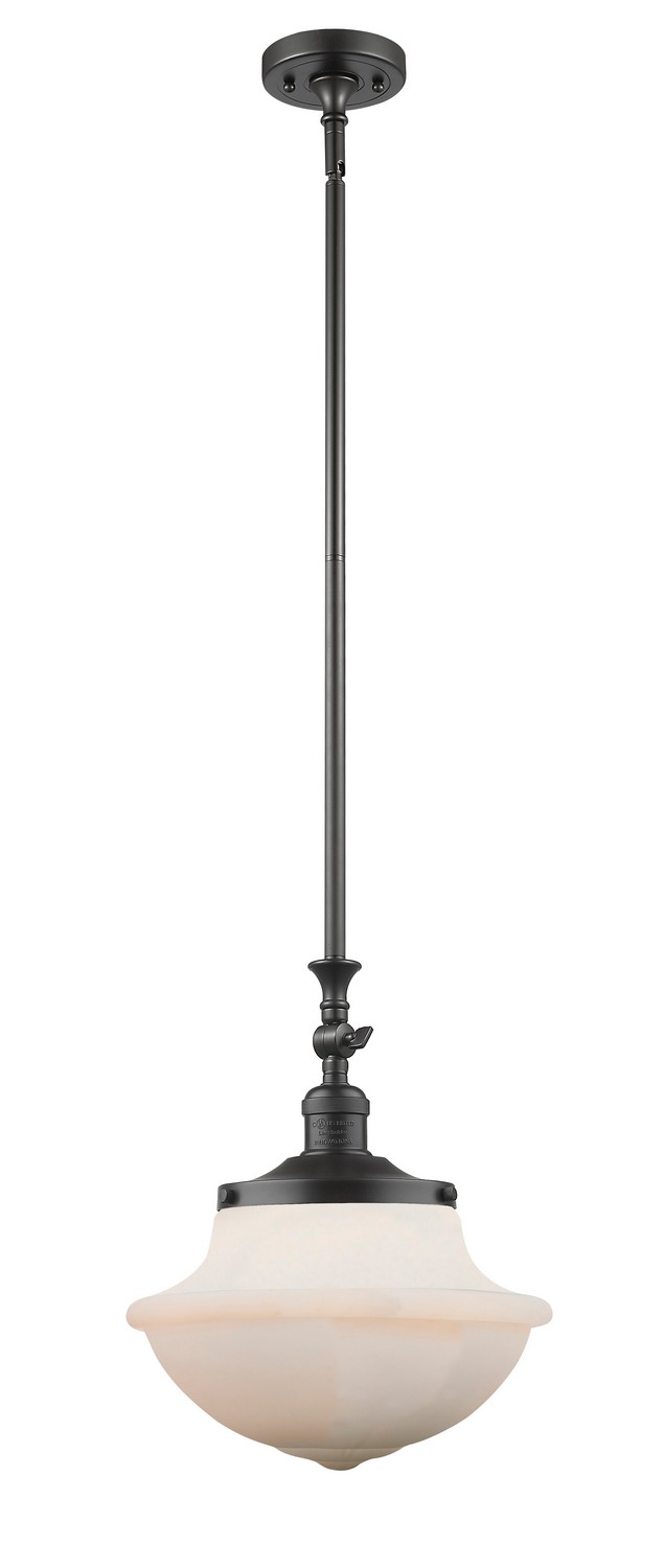LED Mini Pendant by Innovations - Franklin Restoration Collection, Oil Rubbed Bronze Finish - 206-OB-G541-LED