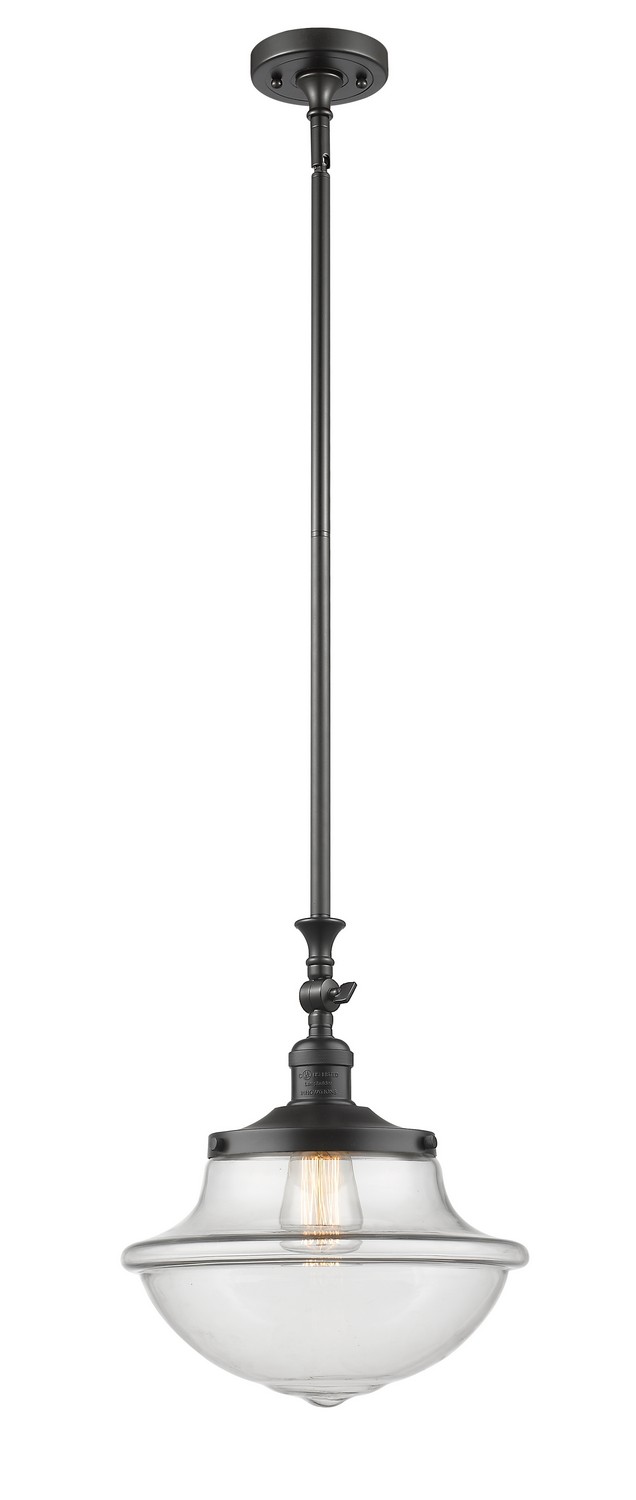LED Mini Pendant by Innovations - Franklin Restoration Collection, Oil Rubbed Bronze Finish - 206-OB-G542-LED