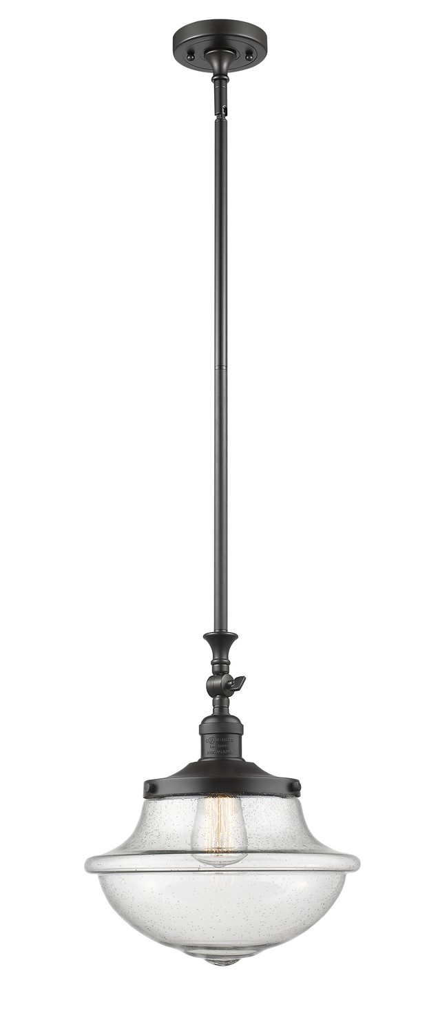 LED Mini Pendant by Innovations - Franklin Restoration Collection, Oil Rubbed Bronze Finish - 206-OB-G544-LED