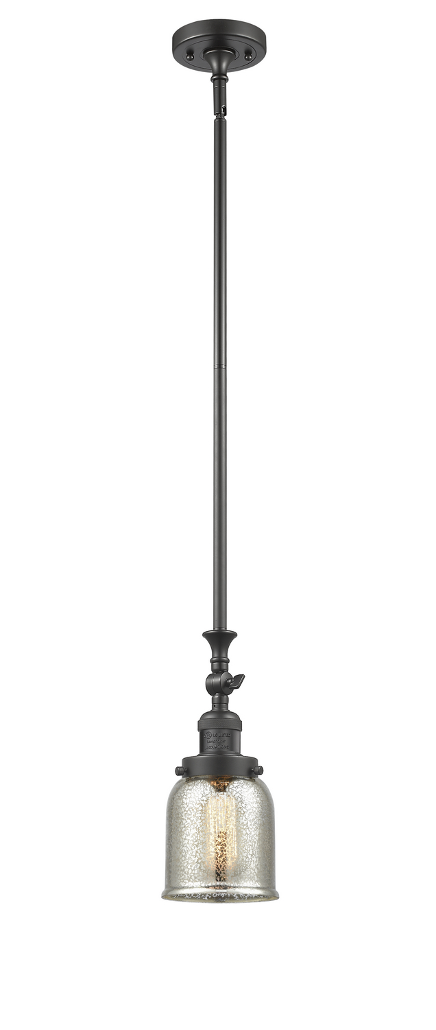 One Light Mini Pendant by Innovations - Franklin Restoration Collection, Oil Rubbed Bronze Finish - 206-OB-G58