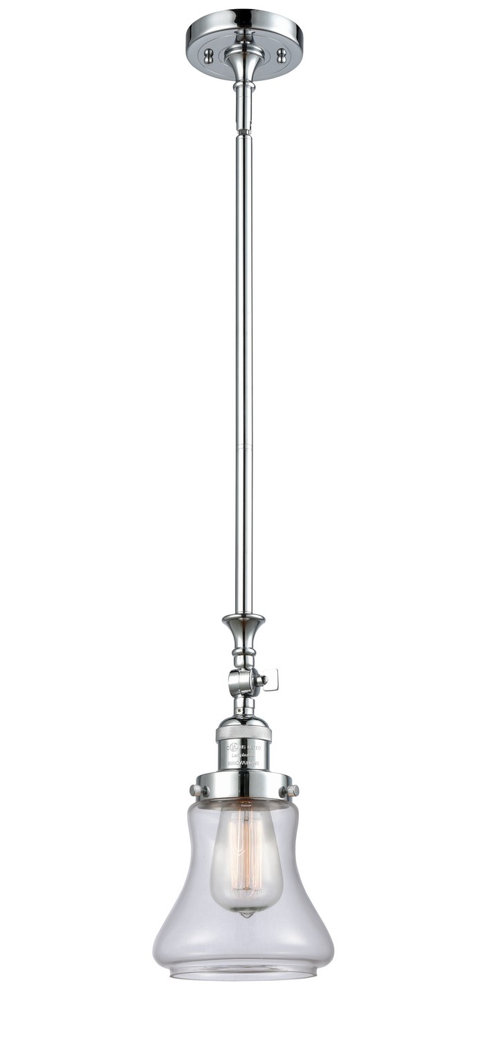 LED Mini Pendant by Innovations - Franklin Restoration Collection, Polished Chrome Finish - 206-PC-G192-LED