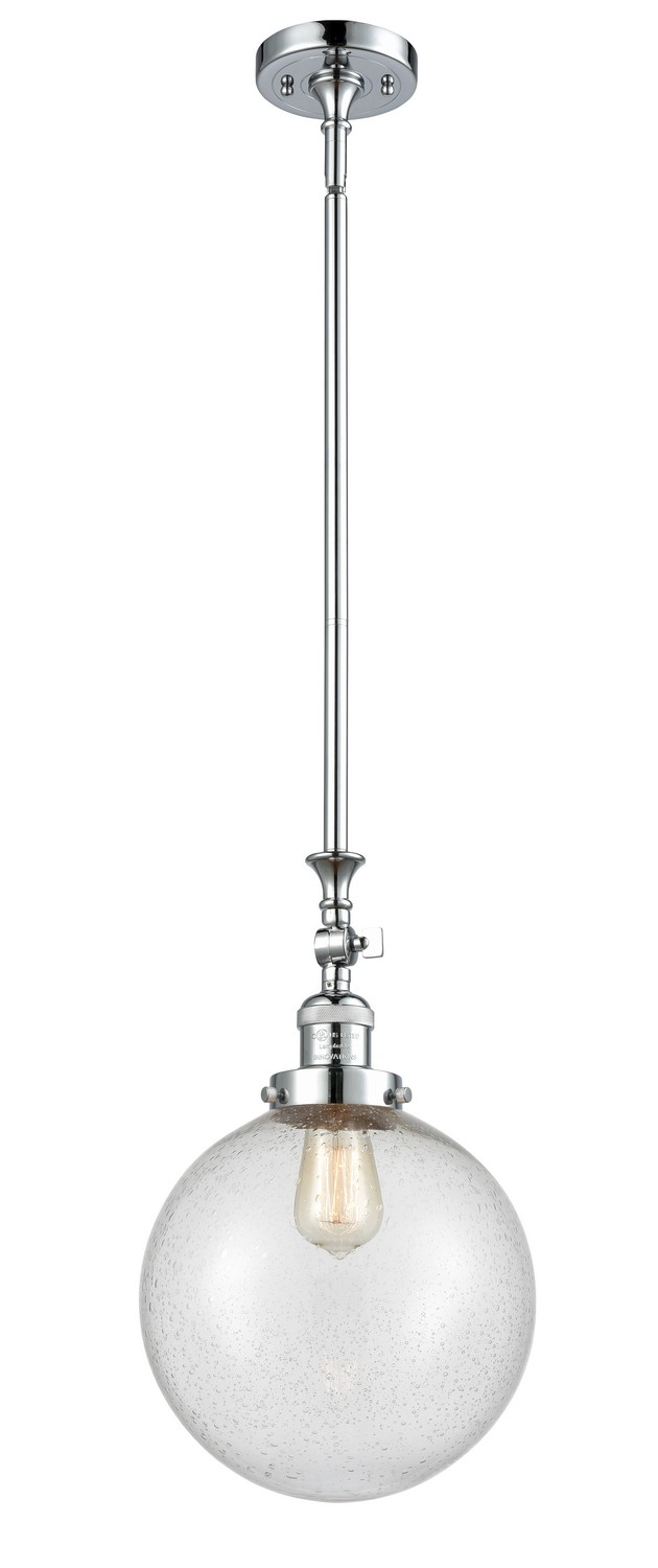 LED Mini Pendant by Innovations - Franklin Restoration Collection, Polished Chrome Finish - 206-PC-G204-10-LED