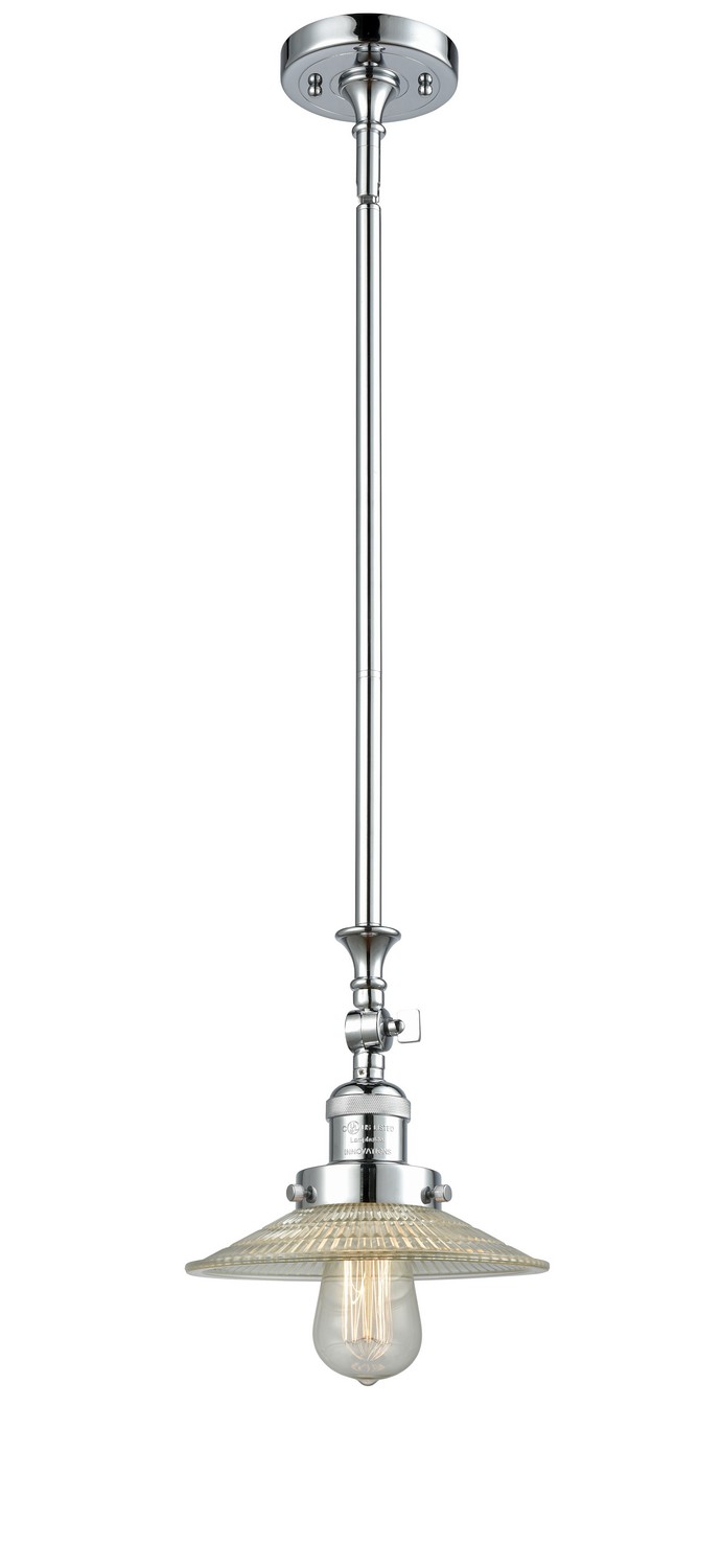 LED Mini Pendant by Innovations - Franklin Restoration Collection, Polished Chrome Finish - 206-PC-G2-LED