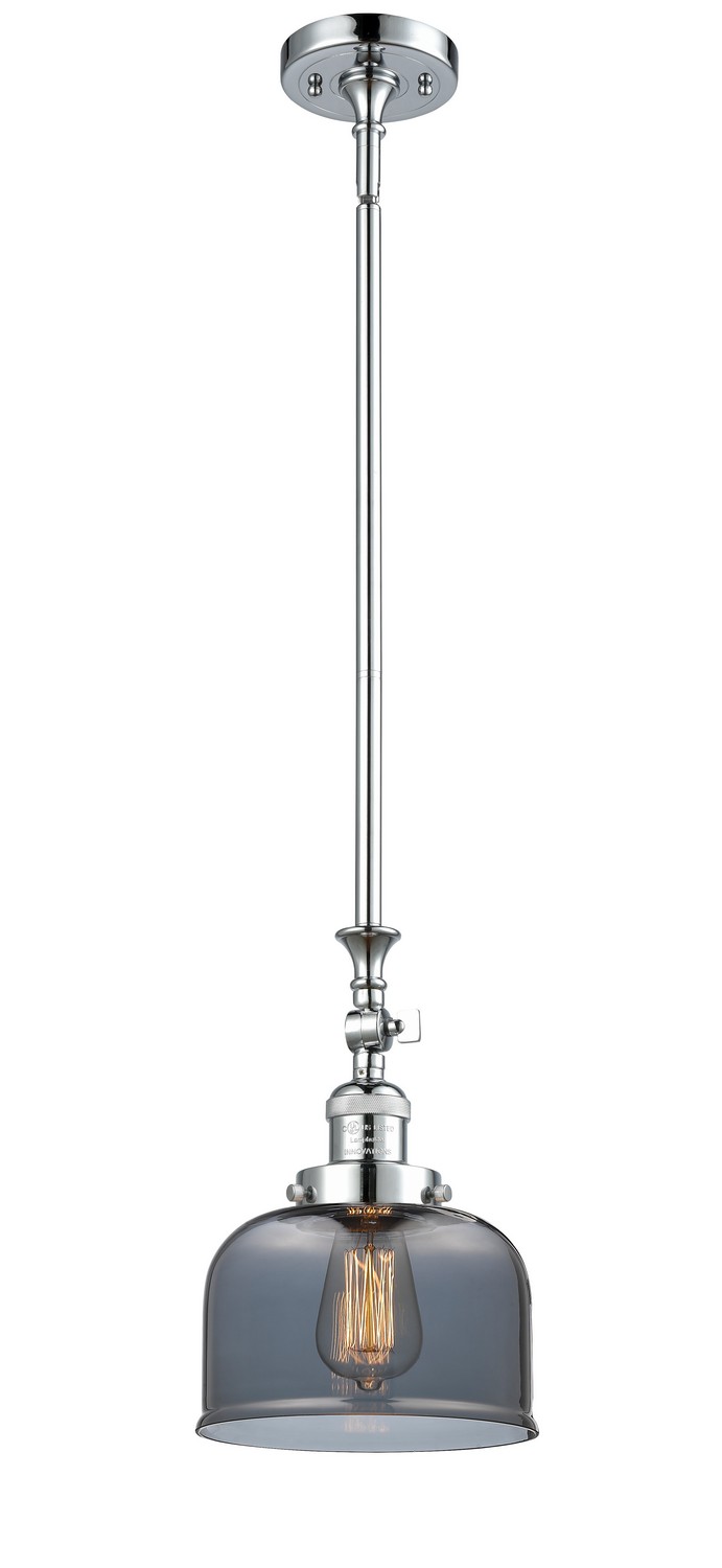 LED Mini Pendant by Innovations - Franklin Restoration Collection, Polished Chrome Finish - 206-PC-G73-LED
