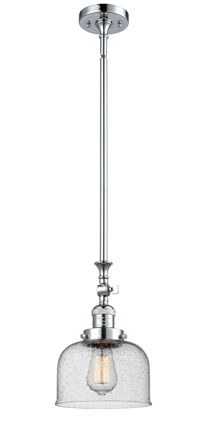 LED Mini Pendant by Innovations - Franklin Restoration Collection, Polished Chrome Finish - 206-PC-G74-LED