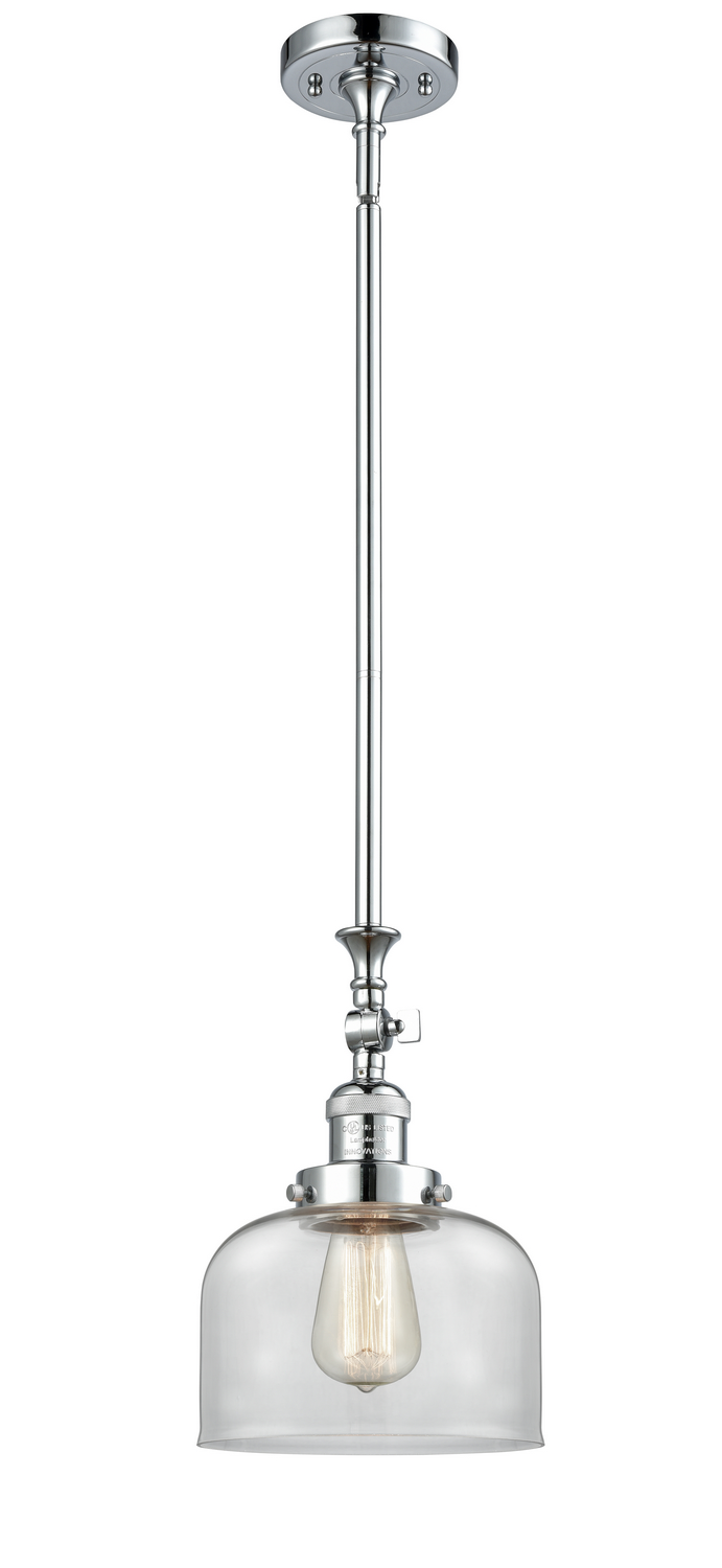 One Light Mini Pendant by Innovations - Franklin Restoration Collection, Polished Chrome Finish - 206-PC-G72