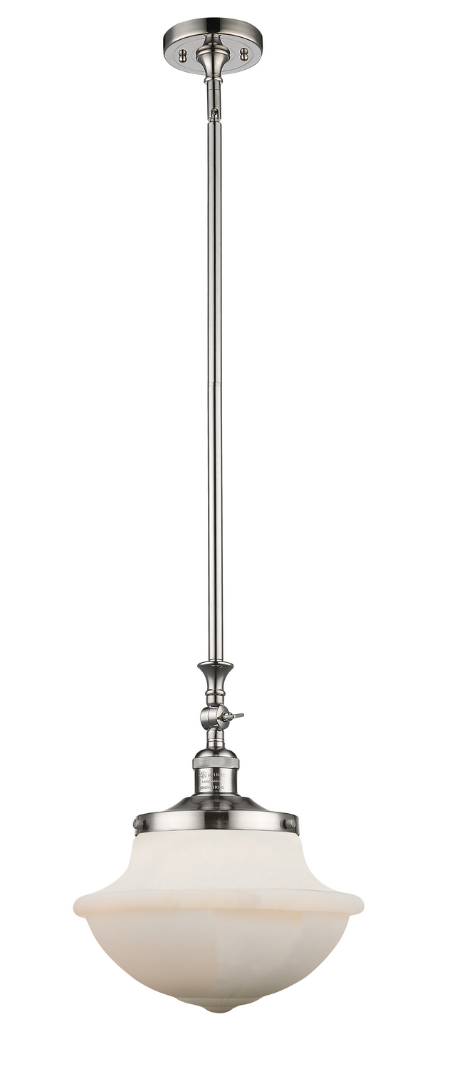 One Light Mini Pendant by Innovations - Franklin Restoration Collection, Polished Nickel Finish - 206-PN-G541