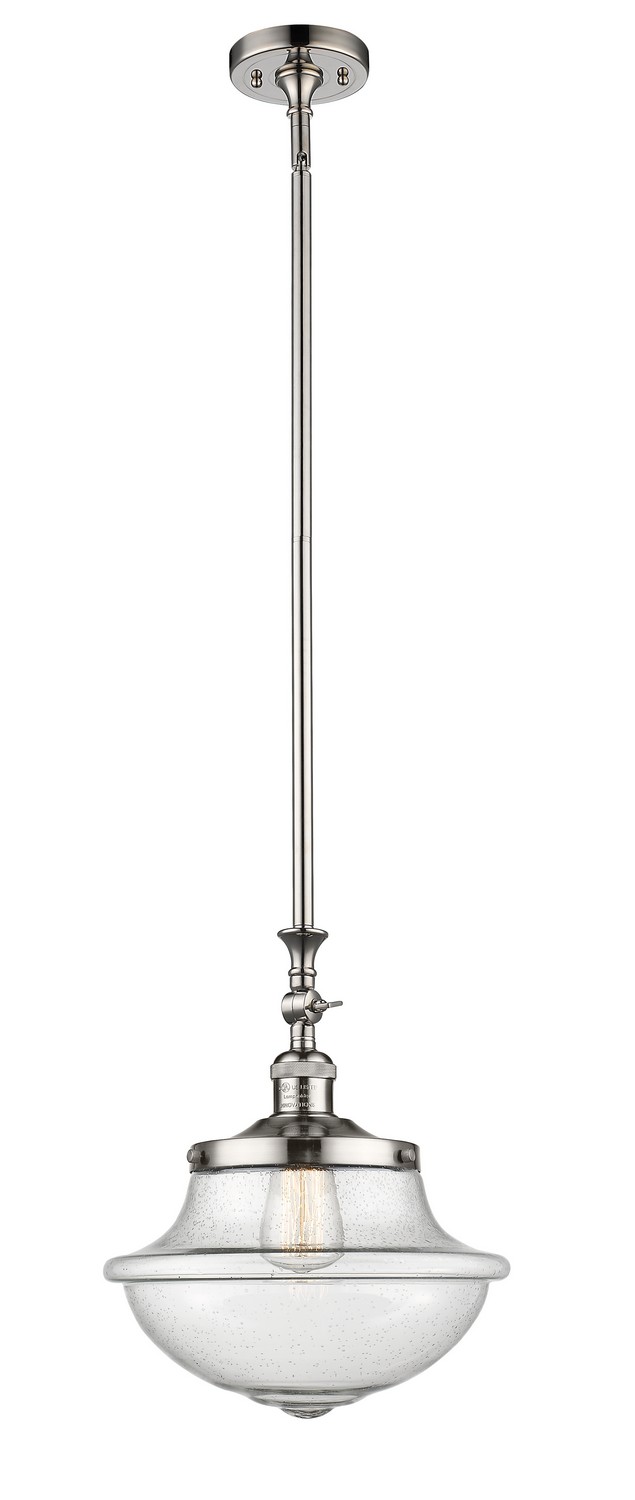 LED Mini Pendant by Innovations - Franklin Restoration Collection, Polished Nickel Finish - 206-PN-G544-LED