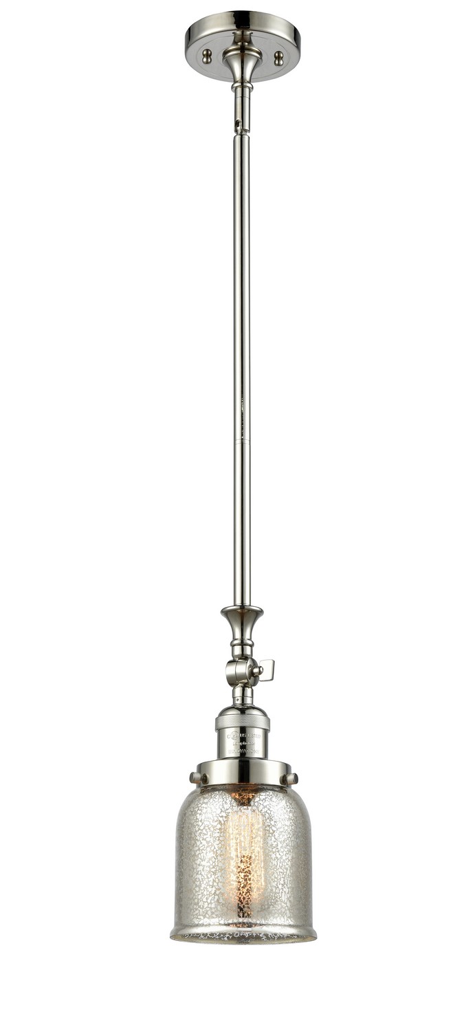 LED Mini Pendant by Innovations - Franklin Restoration Collection, Polished Nickel Finish - 206-PN-G58-LED