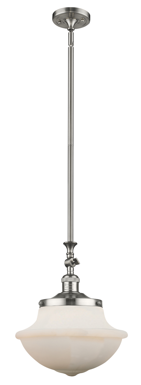 One Light Mini Pendant by Innovations - Franklin Restoration Collection, Brushed Satin Nickel Finish - 206-SN-G541