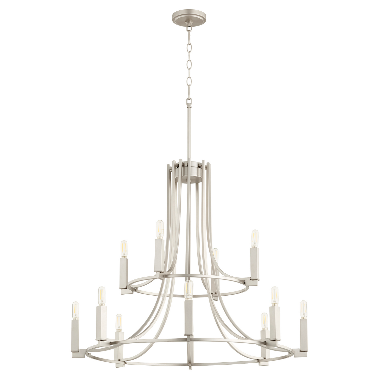 Satin Nickel 12 Lig… - image
