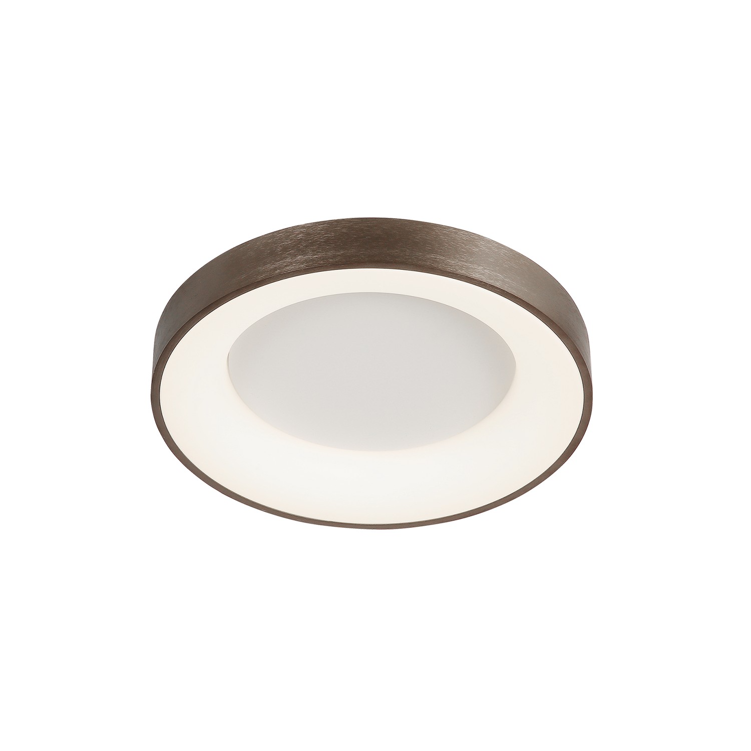 Justice Design ACR-4050-OPAL-LTBZ EVOLV LED 15 inch Light Bronze Flush-Mount Ceiling Light, Sway Family