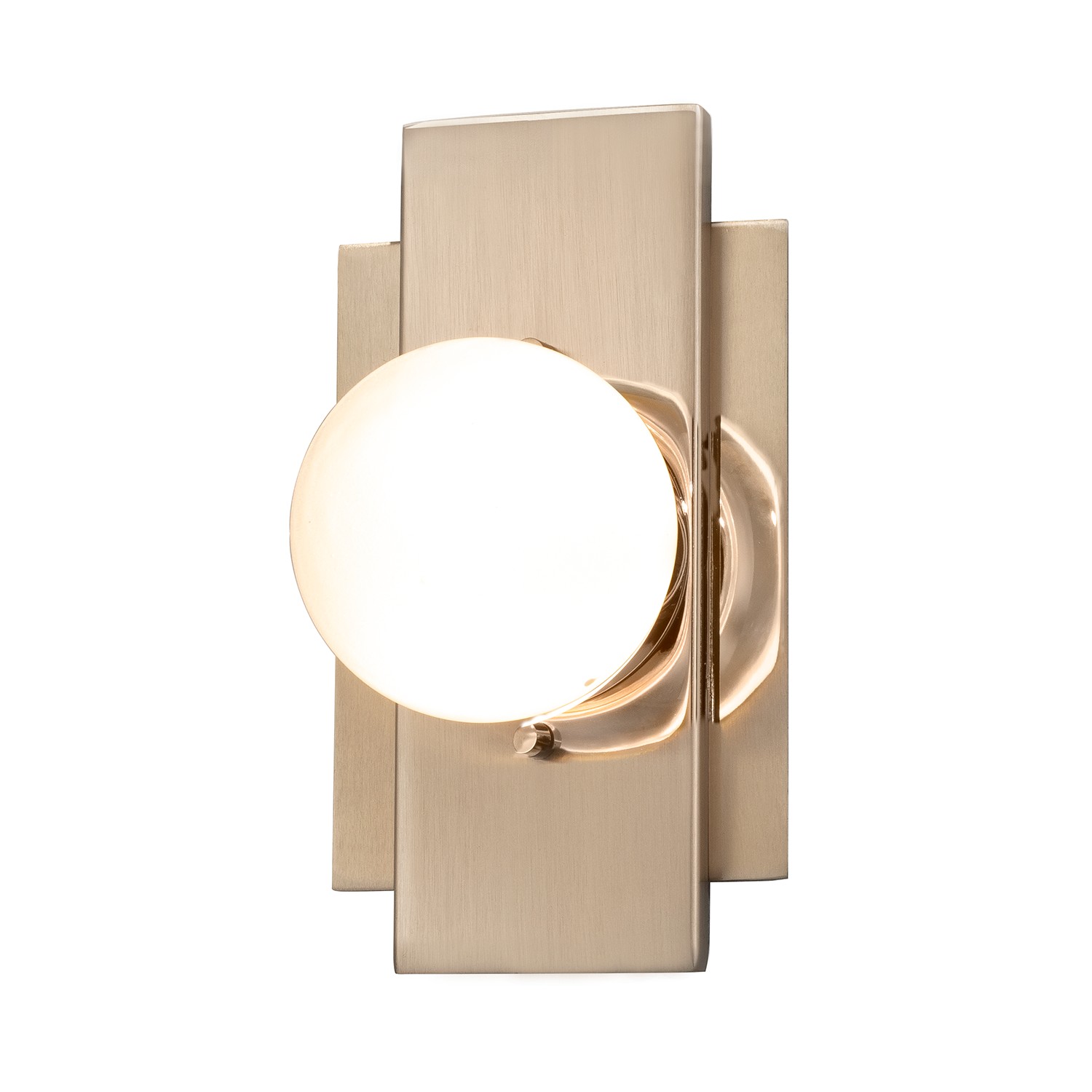 Brushed Brass Led W…
