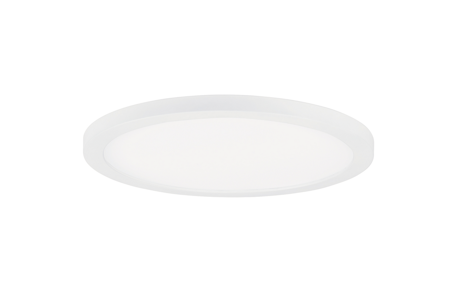 Maxim Chip LED Flush Mount in White - 57690WTWT