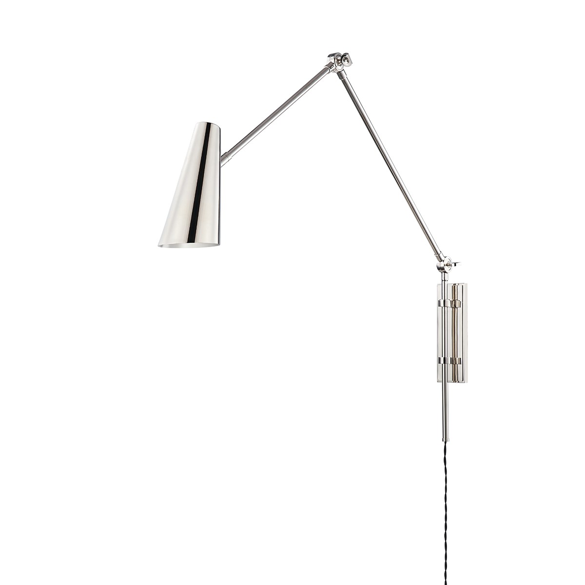 Hudson Valley Lorne One Light Wall Sconce in Polished Nickel - 4121-PN