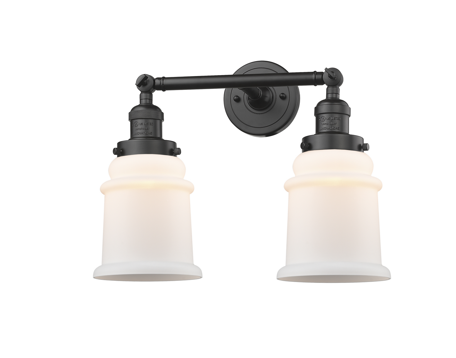 Two Light Bath Vanity by Innovations - Franklin Restoration Collection, Oil Rubbed Bronze Finish - 208-OB-G181