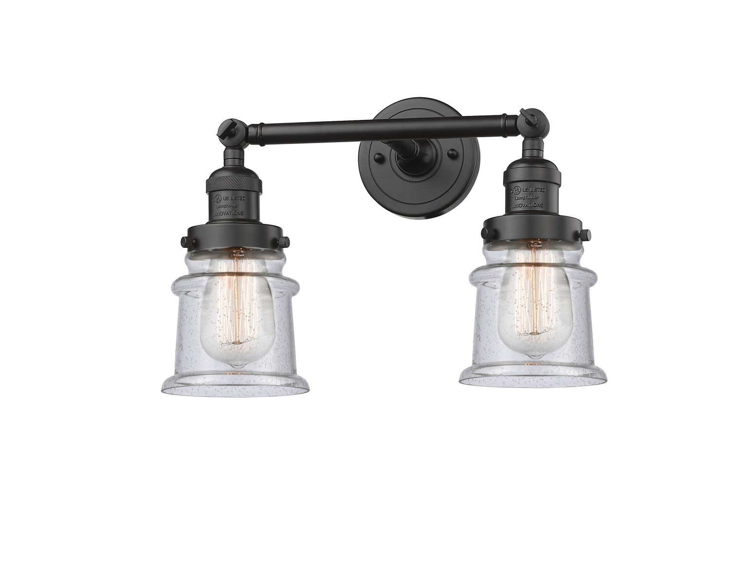 LED Bath Vanity by Innovations - Franklin Restoration Collection, Oil Rubbed Bronze Finish - 208-OB-G184S-LED