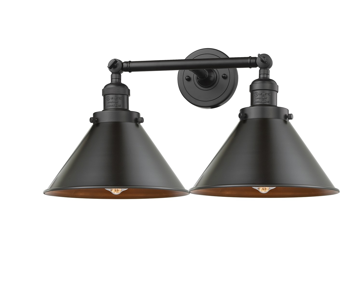 LED Bath Vanity by Innovations - Franklin Restoration Collection, Oil Rubbed Bronze Finish - 208-OB-M10-OB-LED