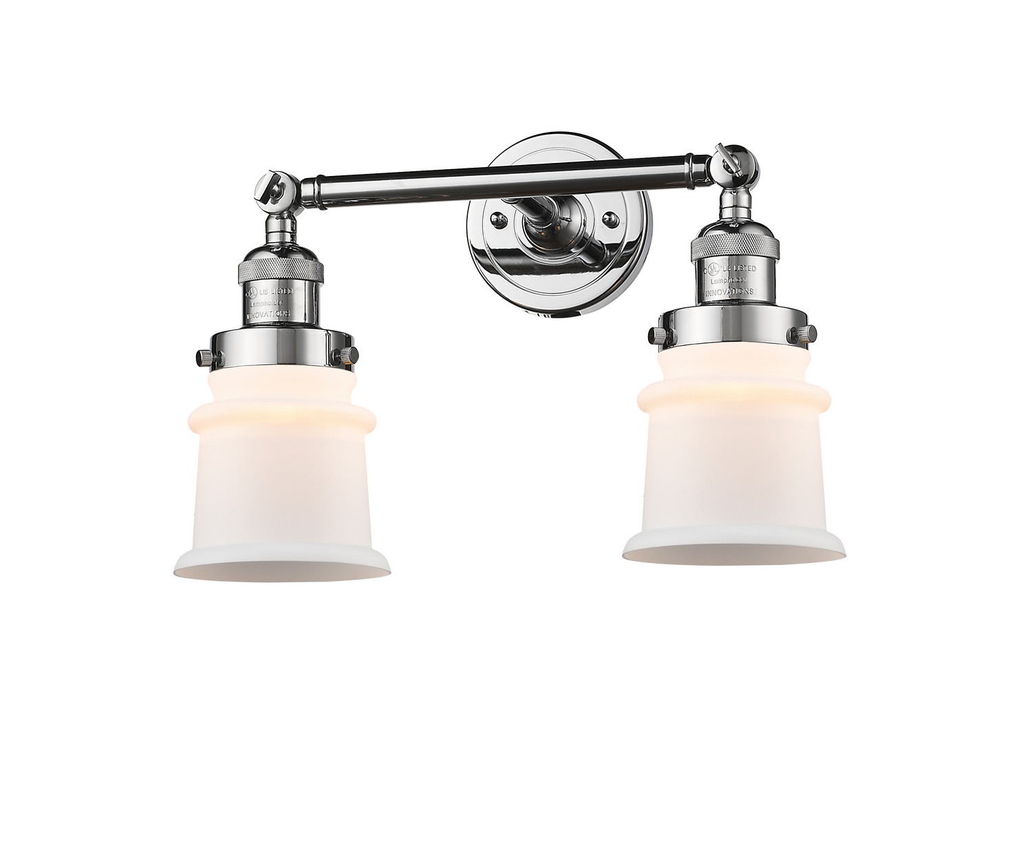 LED Bath Vanity by Innovations - Franklin Restoration Collection, Polished Chrome Finish - 208-PC-G181S-LED