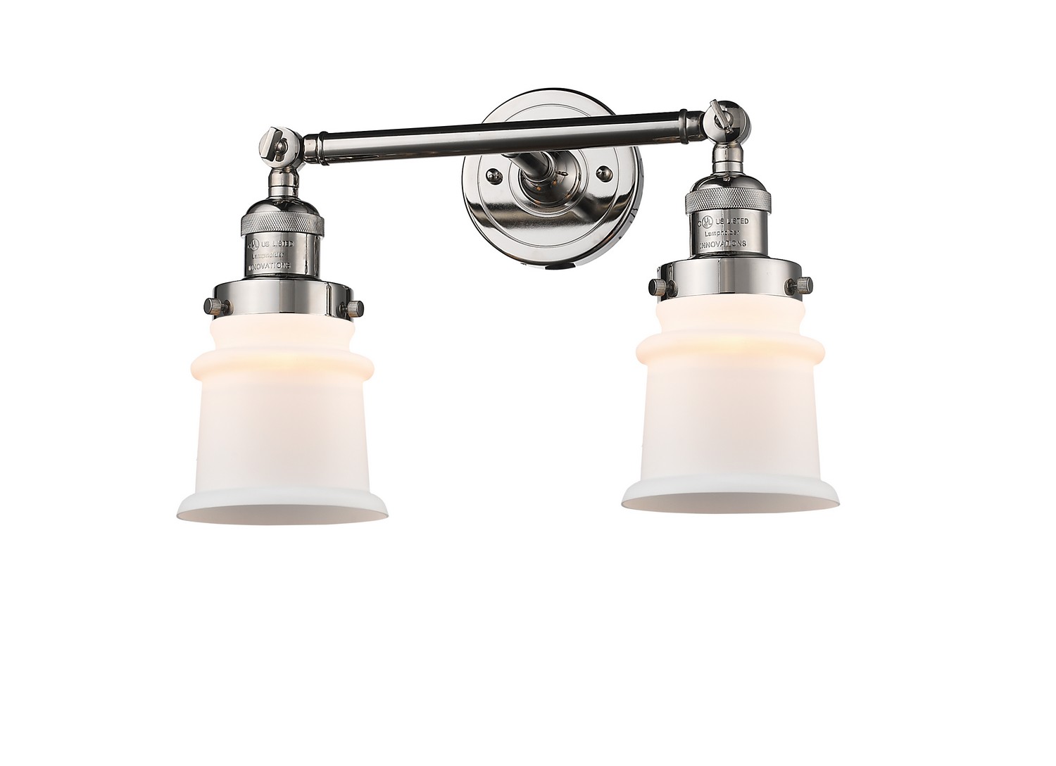 LED Bath Vanity by Innovations - Franklin Restoration Collection, Polished Nickel Finish - 208-PN-G181S-LED