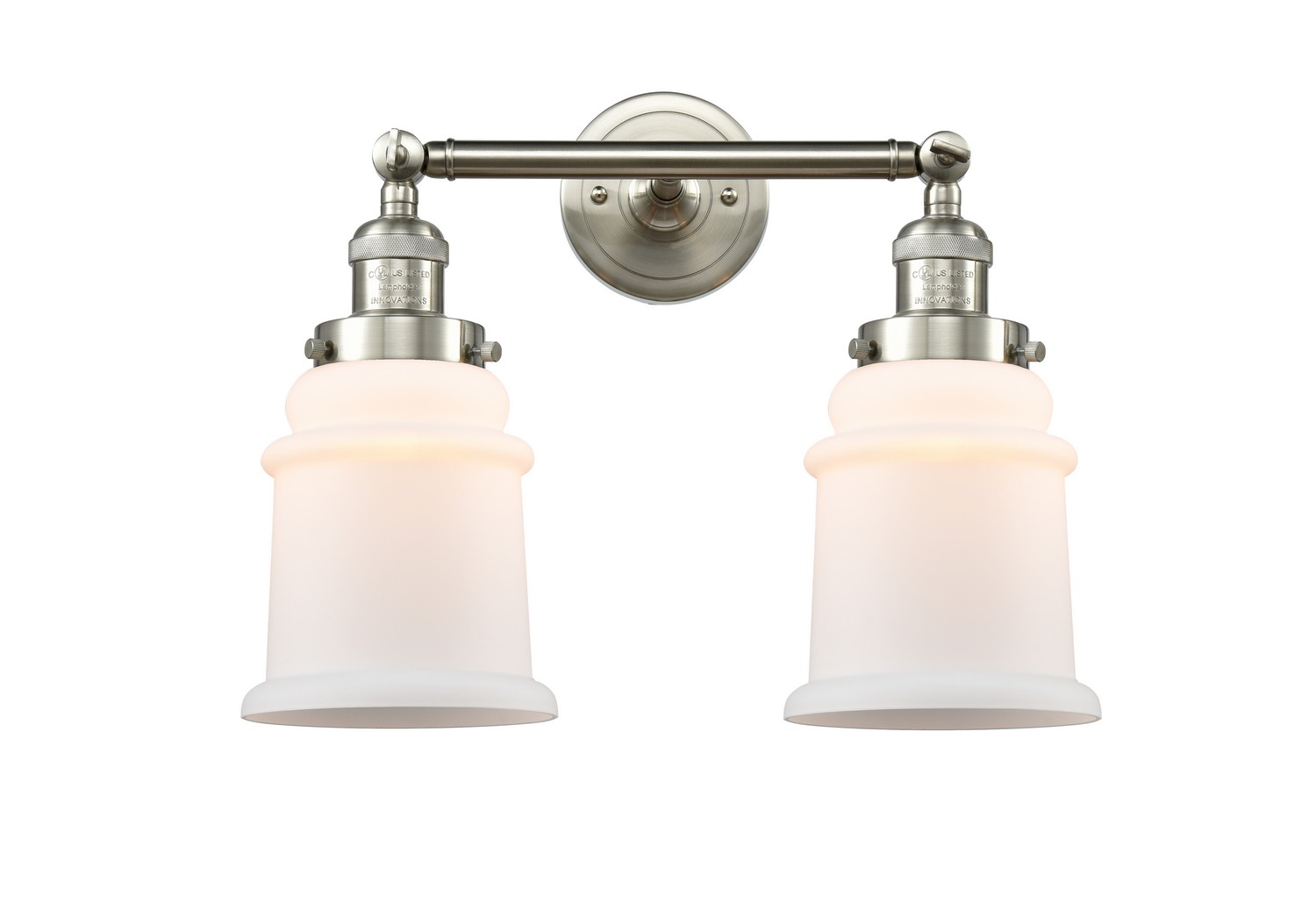 LED Bath Vanity by Innovations - Franklin Restoration Collection, Brushed Satin Nickel Finish - 208-SN-G181-LED