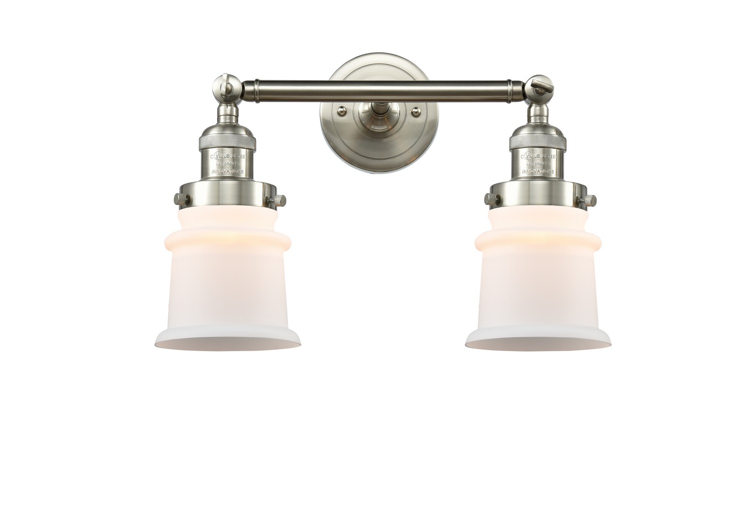 LED Bath Vanity by Innovations - Franklin Restoration Collection, Brushed Satin Nickel Finish - 208-SN-G181S-LED