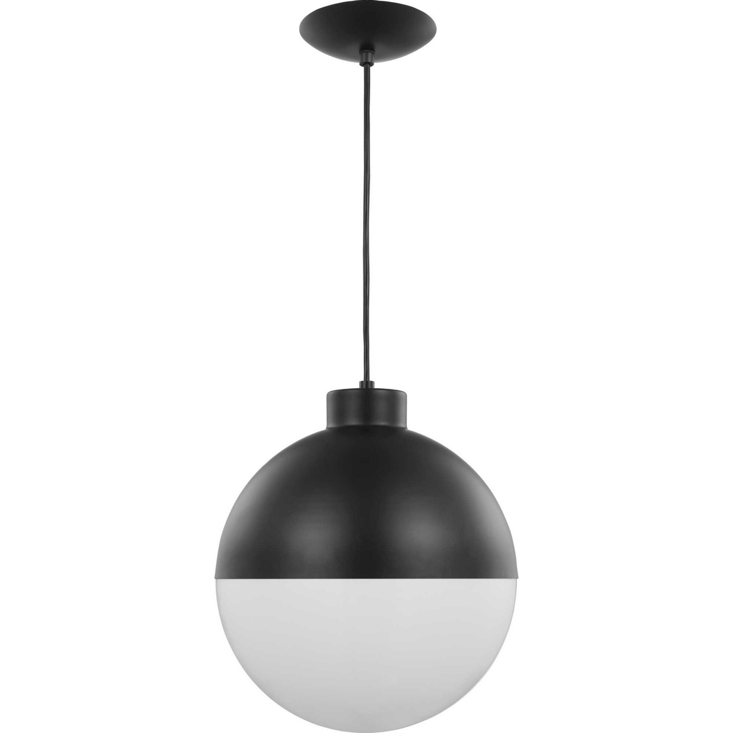 Black Led Pendant F…