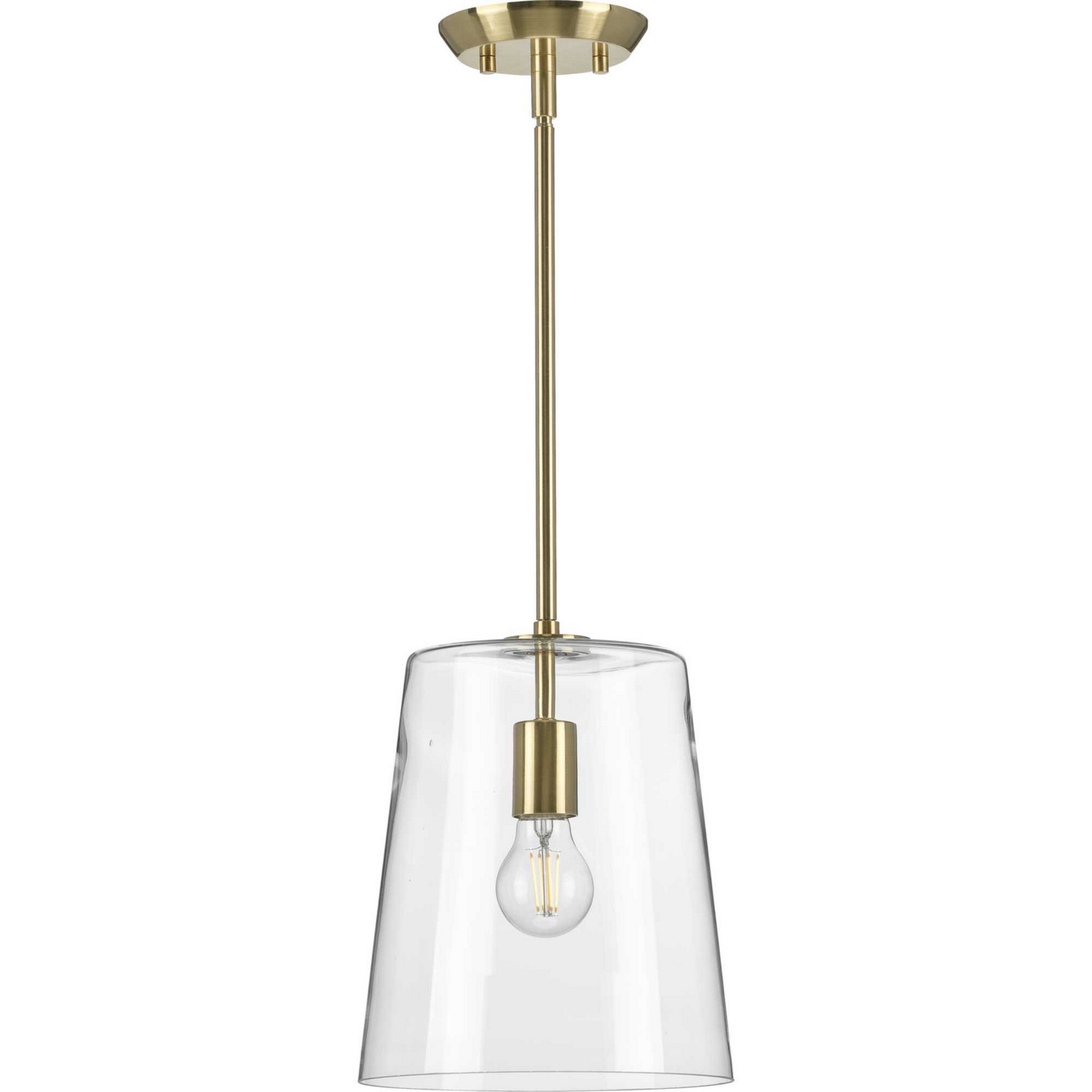 Satin Brass One Lig… - image