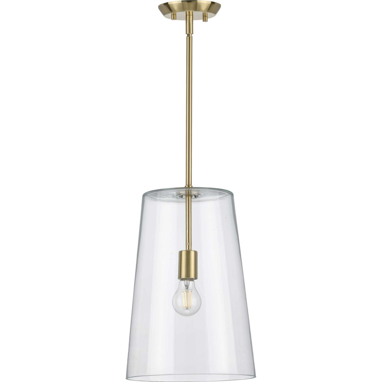 Satin Brass One Lig… - image